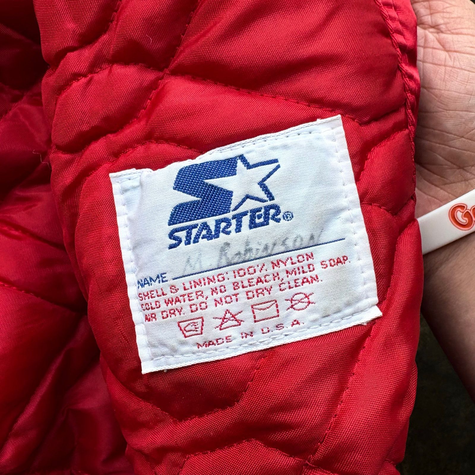 MLB × Starter × Vintage Vintage 80s Cardinals Satin Starter Jacket Size US L / EU 52-54 / 3 - 4 Thumbnail