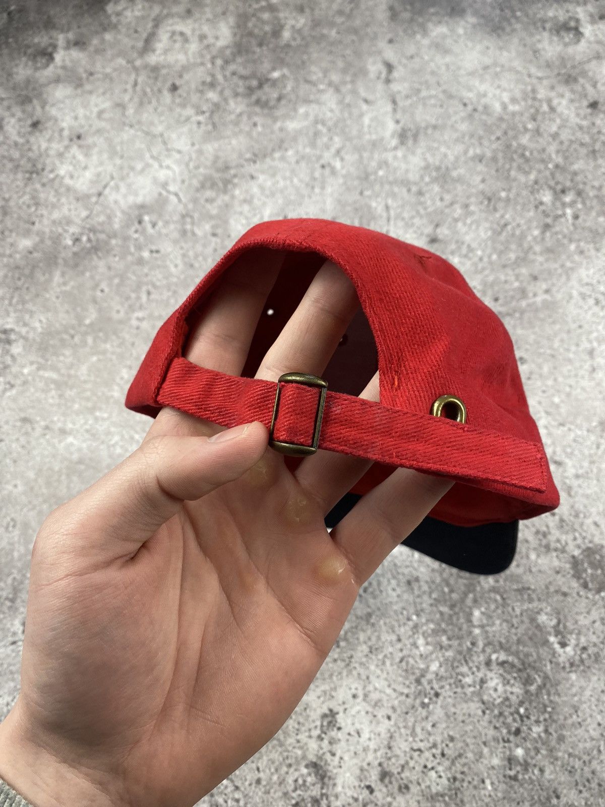 Nike × Vintage Vintage Nike Basketball Swoosh Y2K Cap Japan Size ONE SIZE - 6 Thumbnail