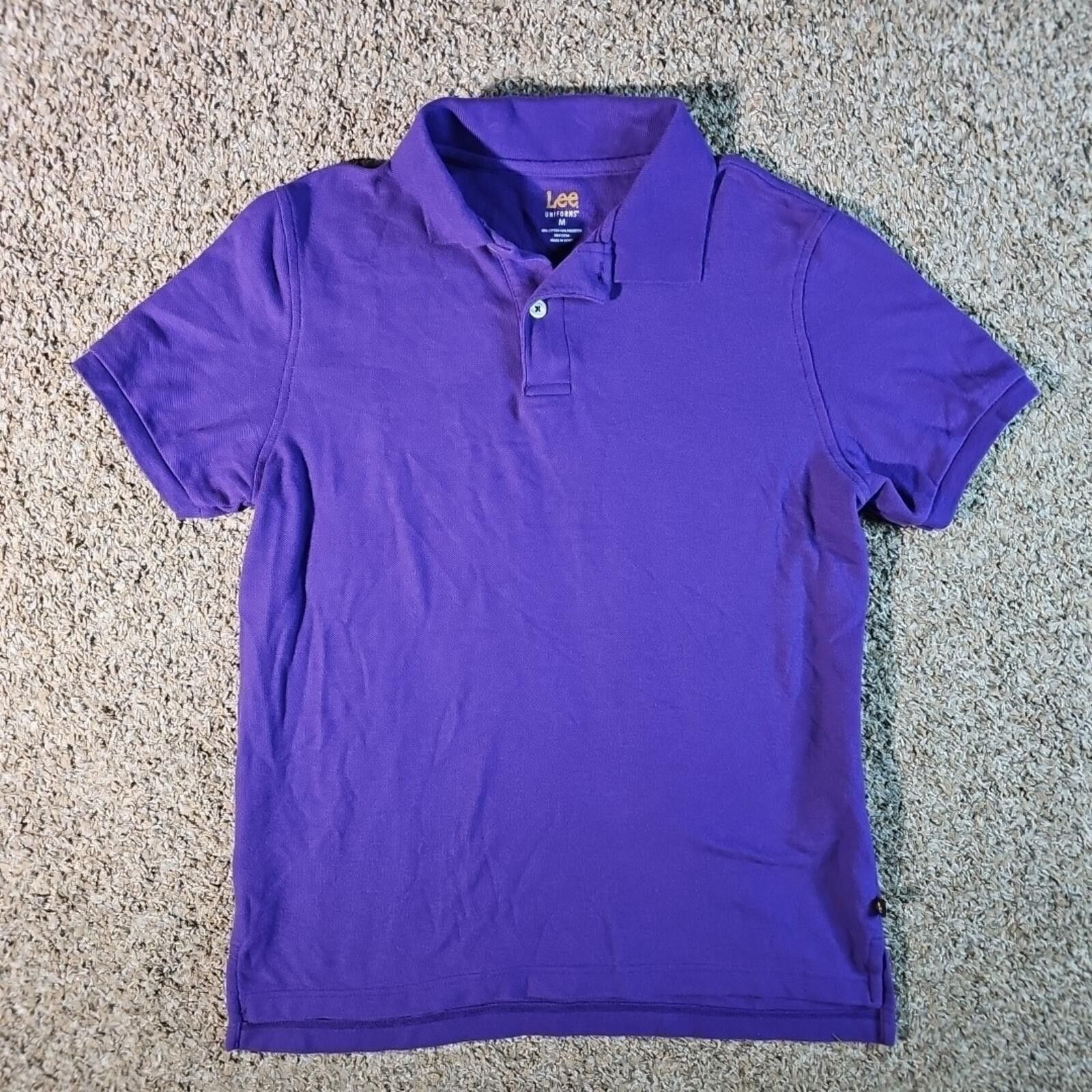 Lee Lee Uniforms M Purple Polo Size US M / EU 48-50 / 2 - 1 Thumbnail