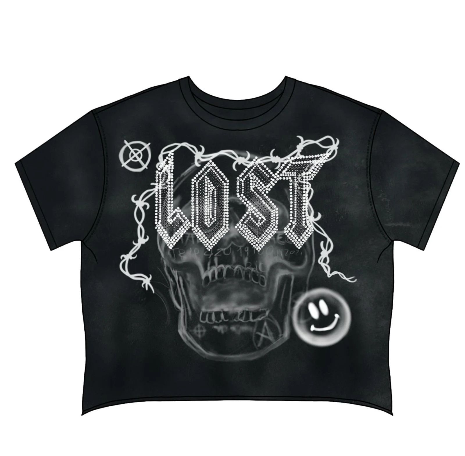 LOST INTRICACY Lost Intricacy 'Skull Bound' Black Tee Size US L / EU 52-54 / 3 - 1 Preview