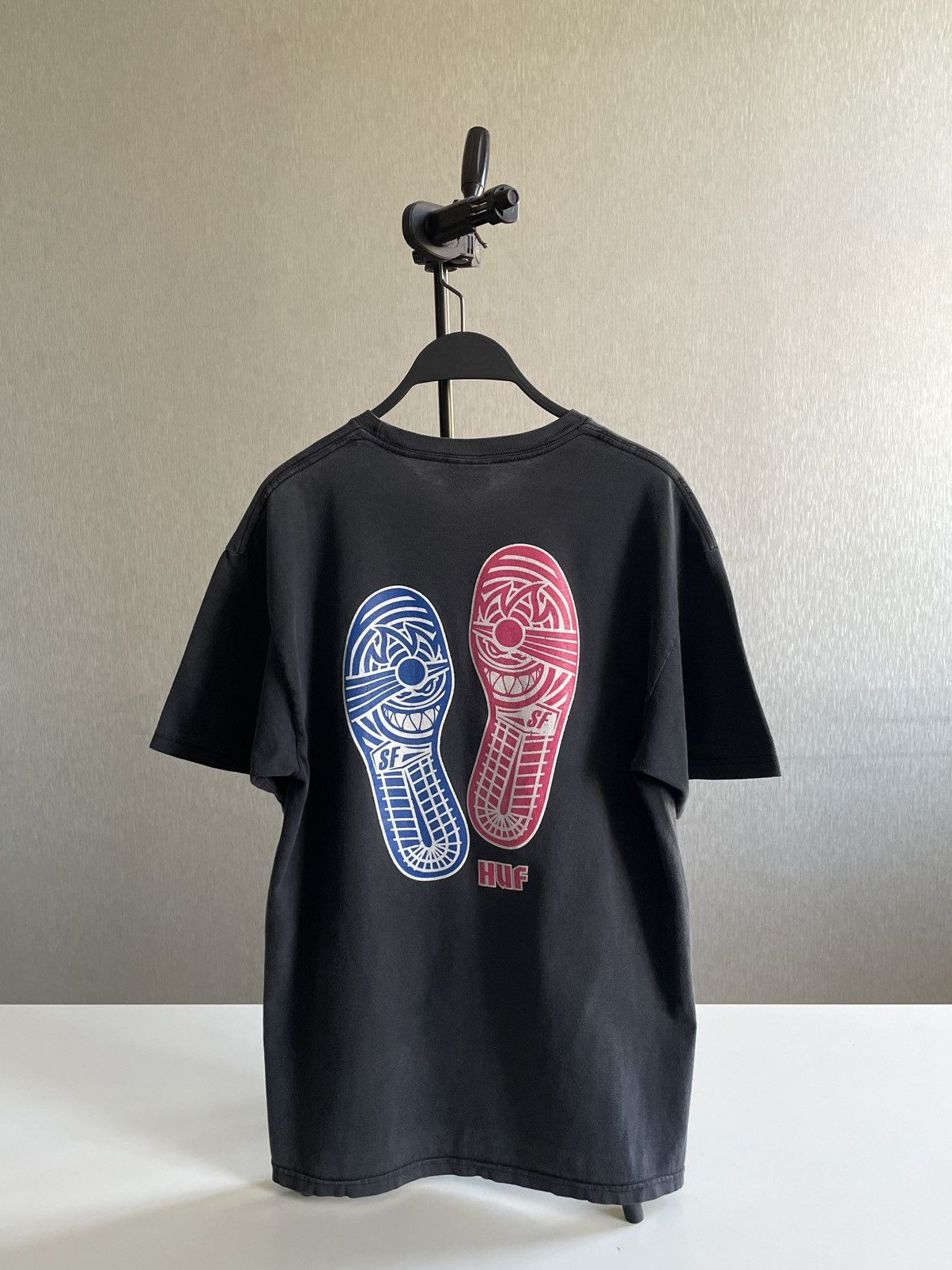 Spitfire 2000s Spitfire x Huf: A Sunfaded T-Shirt Size US M / EU 48-50 / 2 - 2 Thumbnail