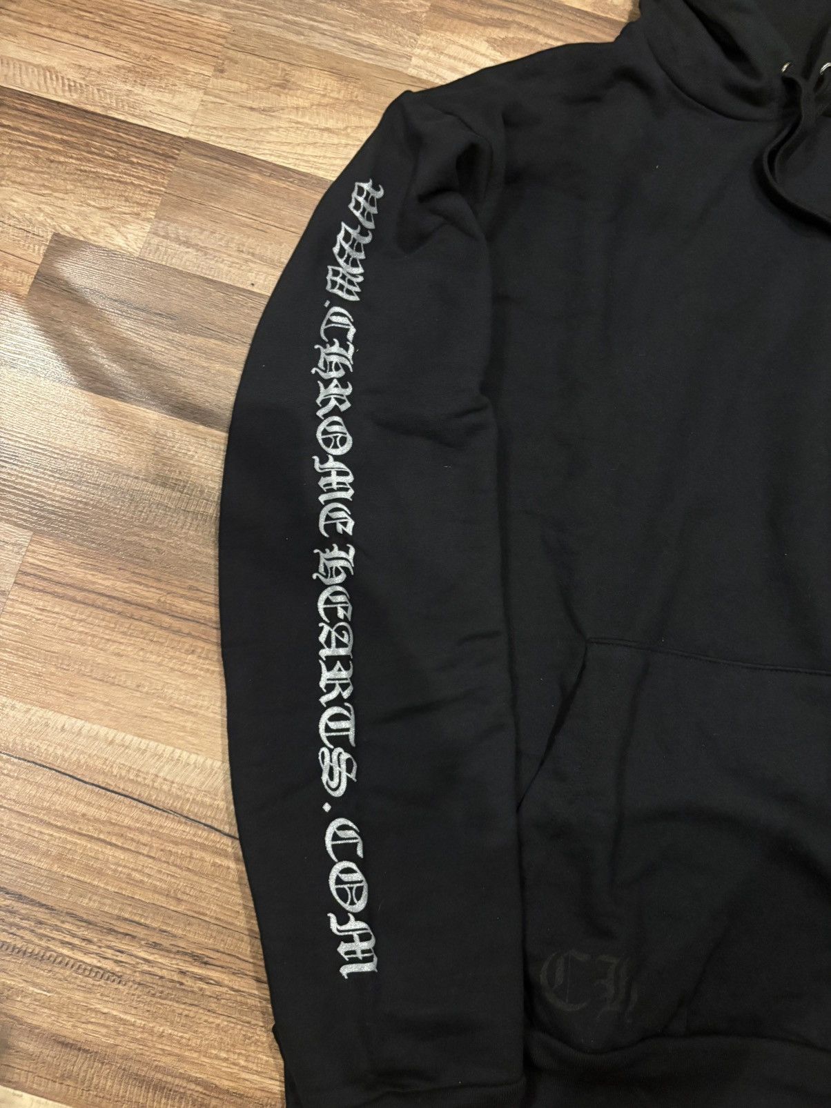 Chrome Hearts Chrome Hearts Glitter horseshoe hoodie Size US L / EU 52-54 / 3 - 3 Thumbnail