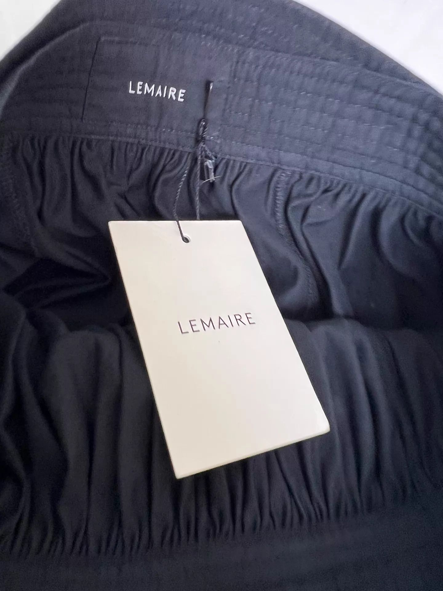 Lemaire Lemarie Pleated Skirt Cotton Knit Panel Quilted Belt S NWT Size 26" / US 2 / IT 38 - 4 Thumbnail
