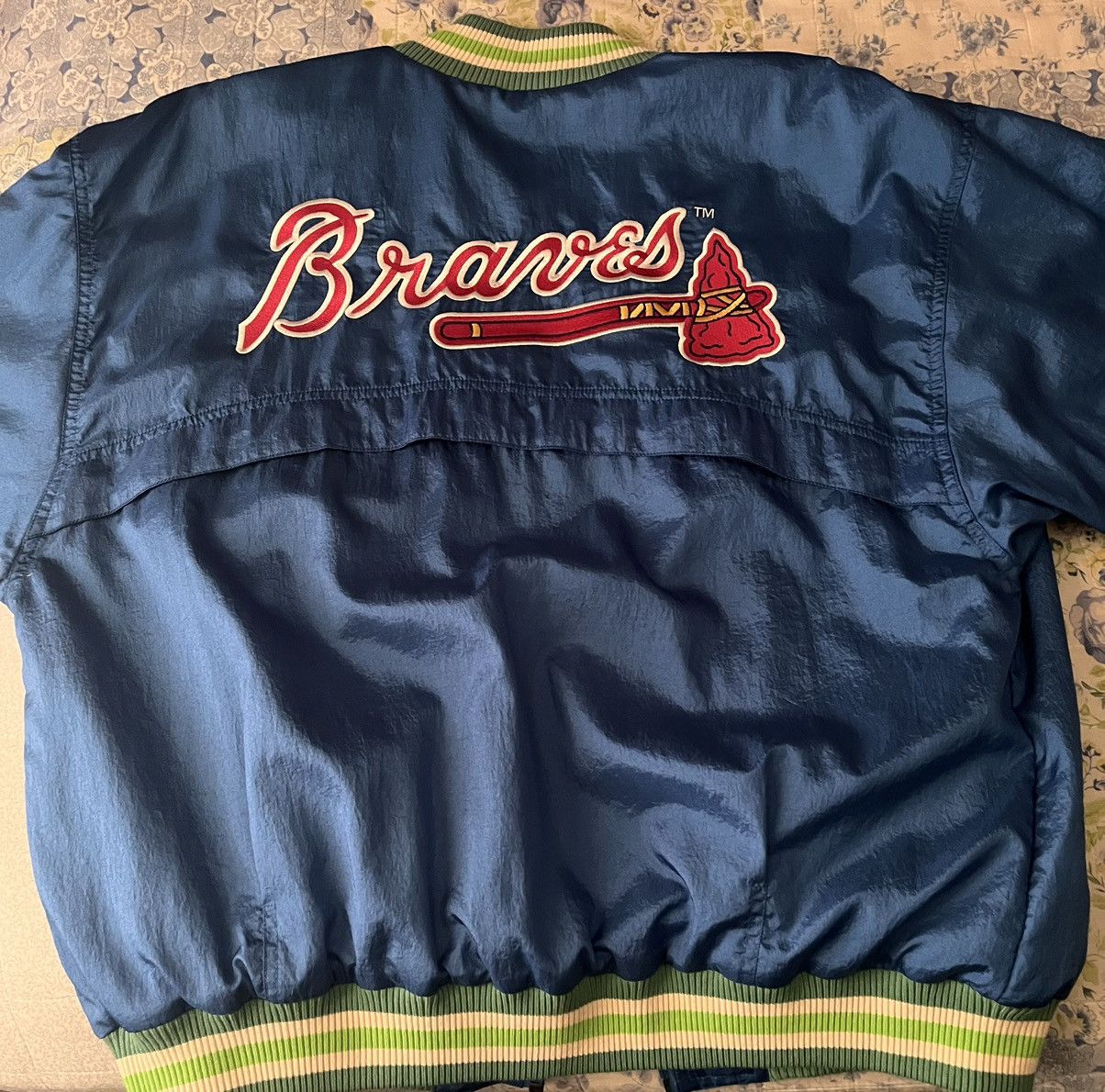Eric Emanuel × MLB Eric Emanuel x Atlanta Braves EE Windbreaker Atliens Size US M / EU 48-50 / 2 - 4 Thumbnail