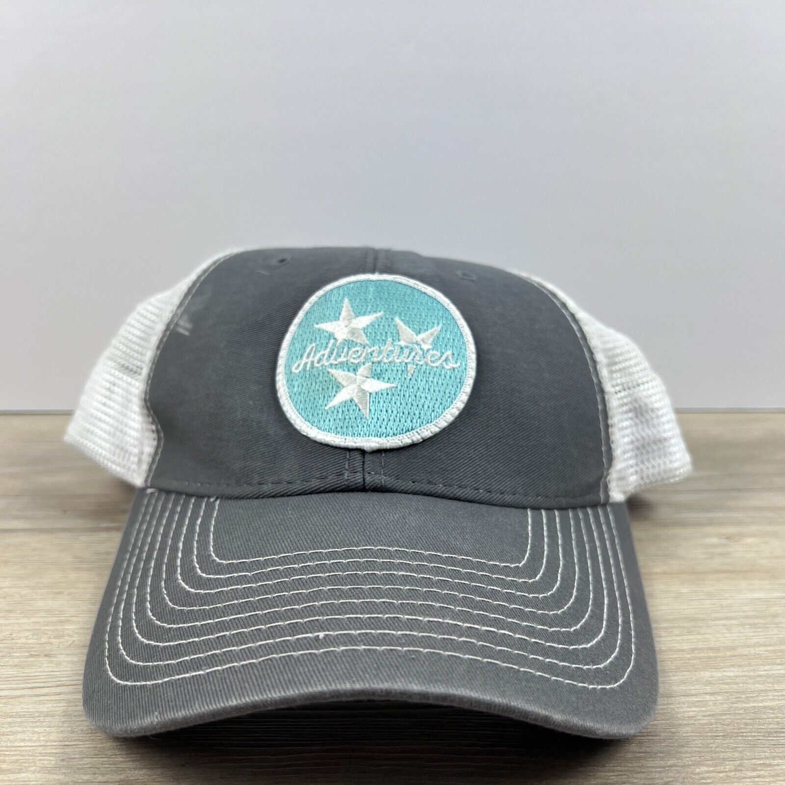 Other Adventures Hat Adventure Snapback Hat Gray Adjustable Hat Ad Size ONE SIZE - 1 Thumbnail