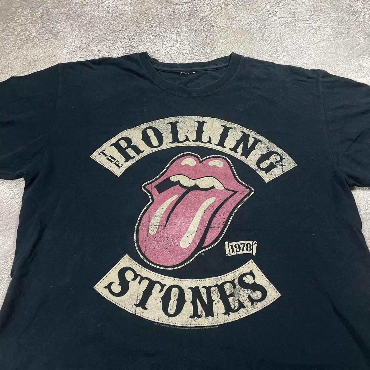 Vintage Vintage Rolling Stones Band Tee Sun Faded Graphic Rock XL Size US XL / EU 56 / 4 - 5 Thumbnail