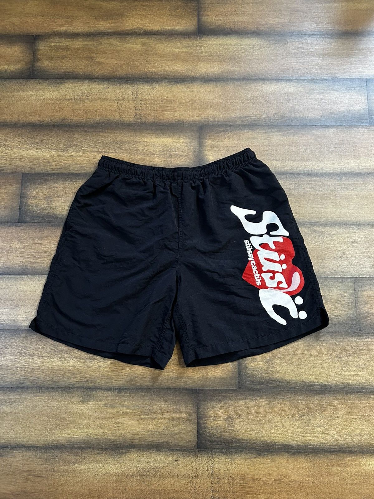 Cactus Plant Flea Market × Stussy Stussy CPFM black shorts Size US 32 / EU 48 - 1 Thumbnail