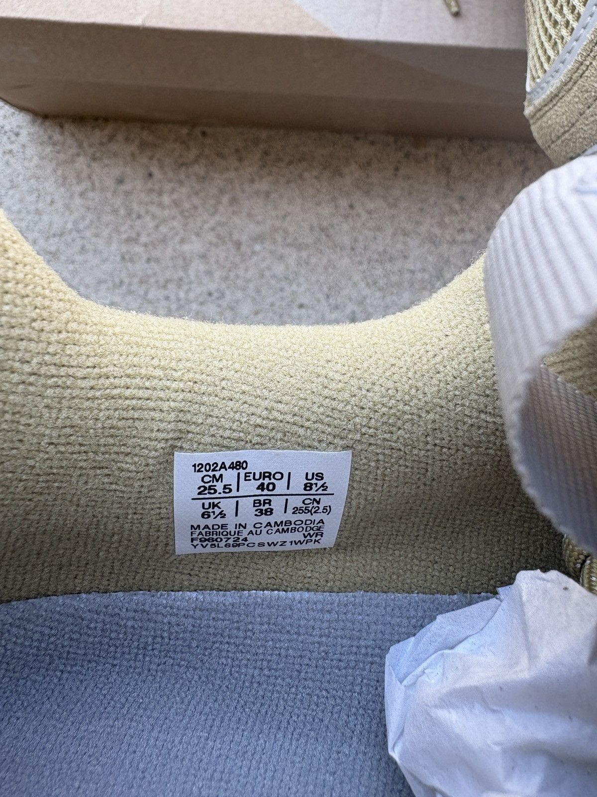 Asics DS ASICS Gel-1090v2 Khaki Biege Oyster Women’s Size 7M, 8.5W Size US 8.5 / IT 38.5 - 9 Thumbnail