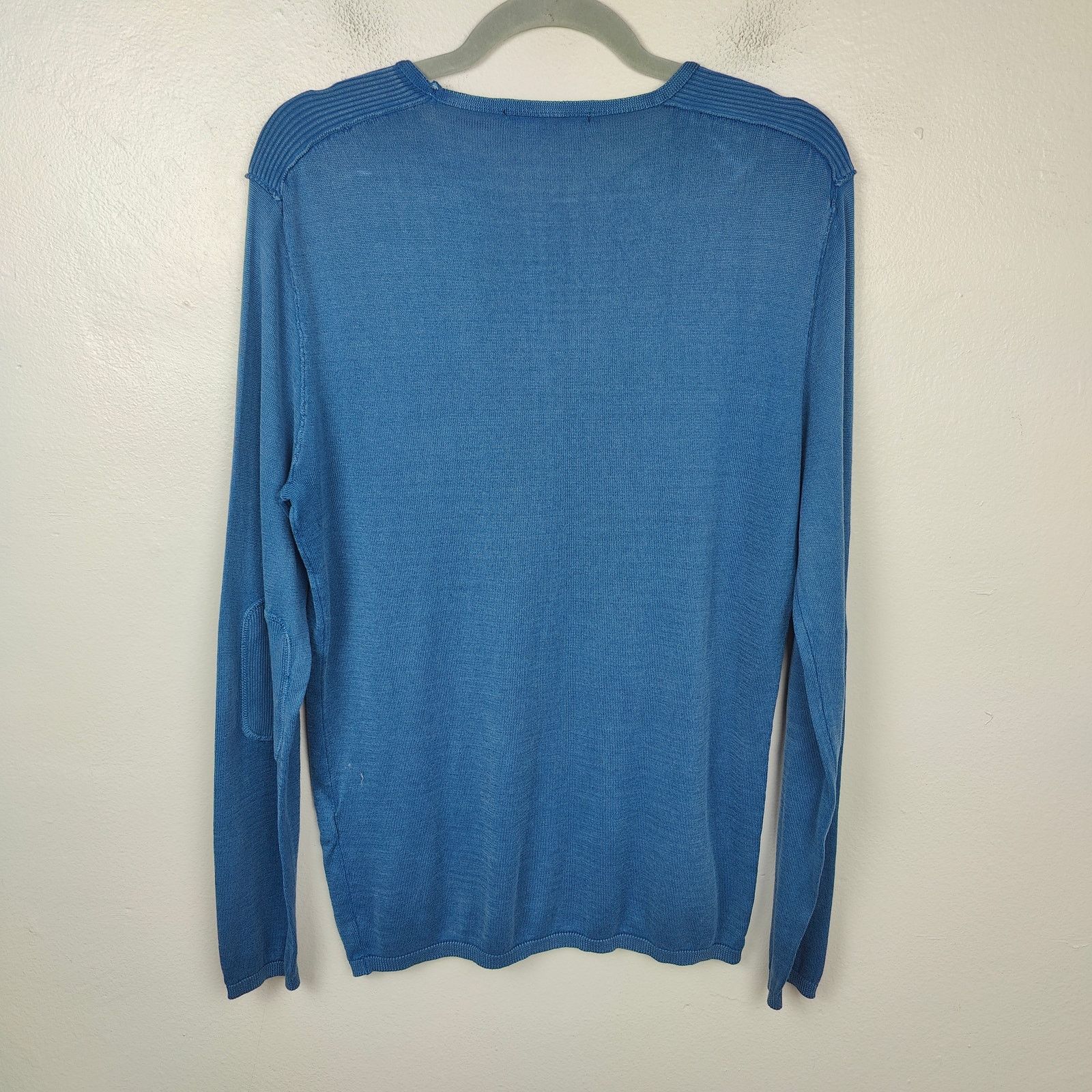 John Varvatos John Varvatos Star USA Cotton Sweater Mens Small Elbow Patch Size US S / EU 44-46 / 1 - 5 Thumbnail