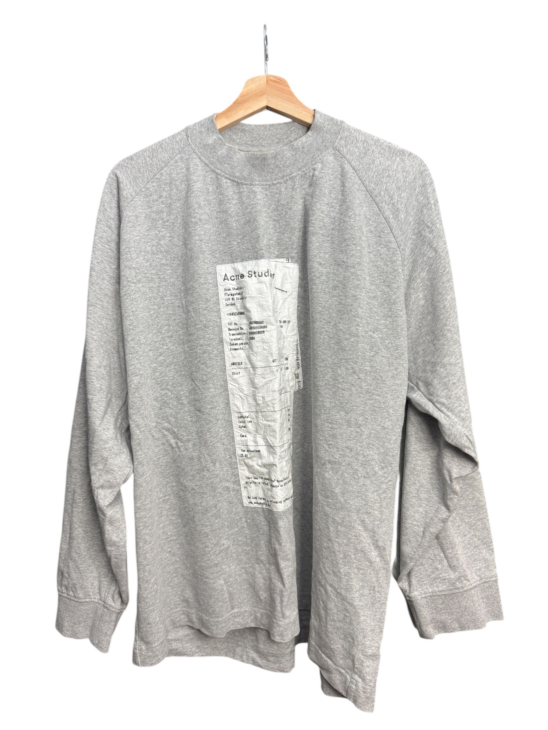Acne Studios Bla Konst Ink Receipt Shirt