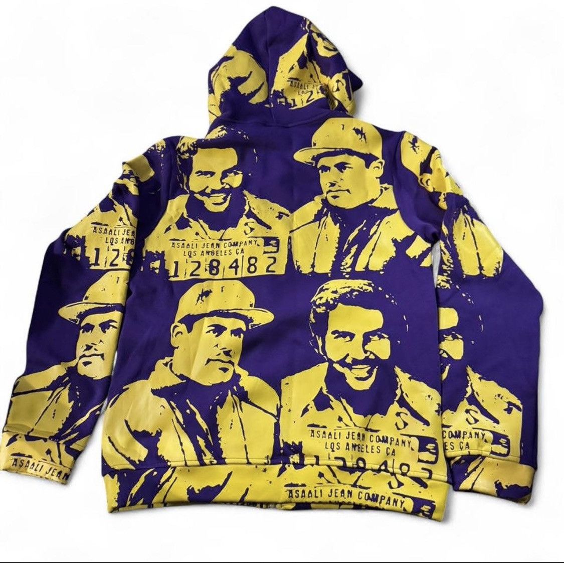 Awful Lot of Cough Syrup Asaali Lakers Colorway Full Zip Hoodie Purple Gold size M Size US M / EU 48-50 / 2 - 4 Thumbnail