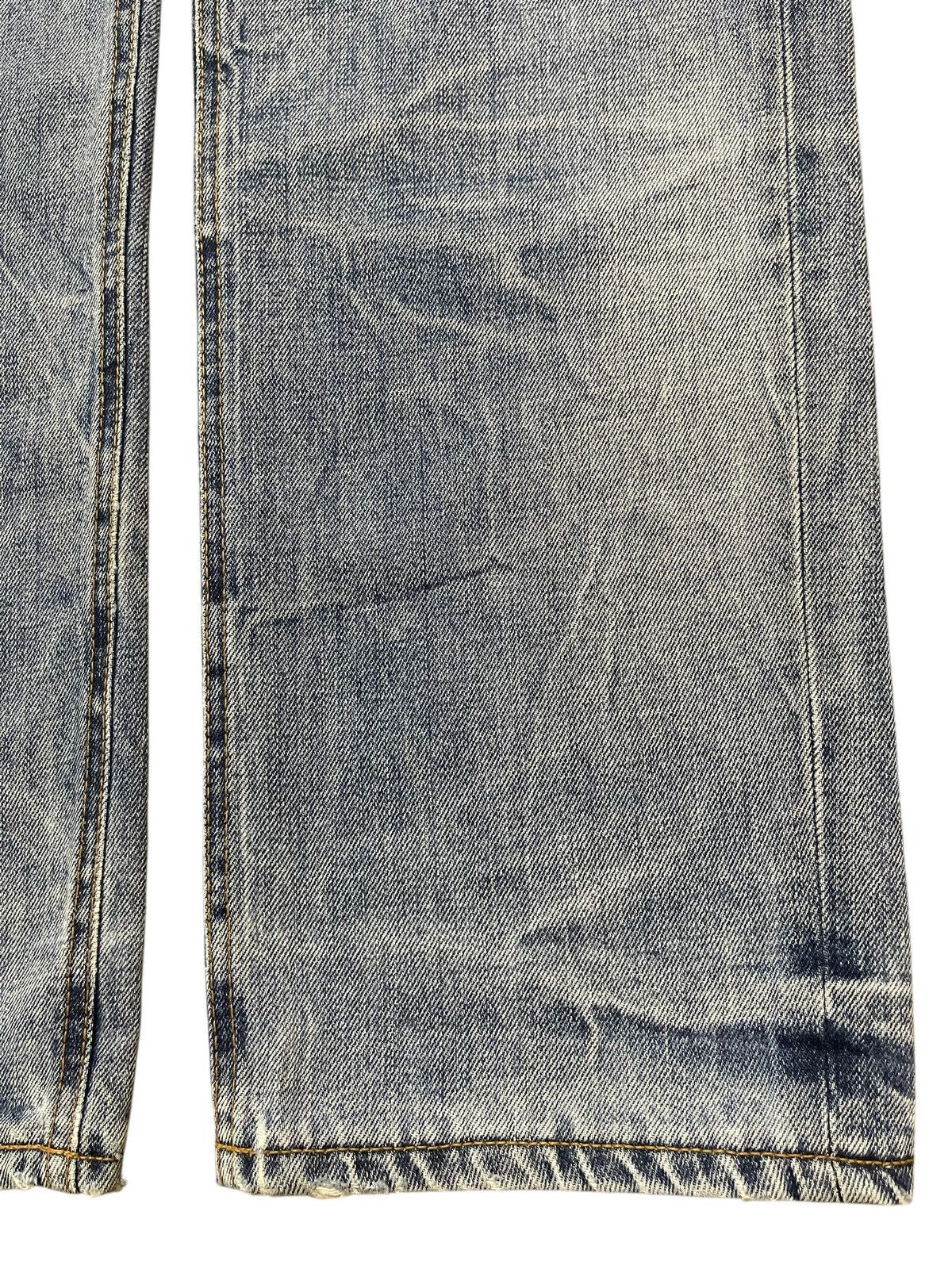 Sugar Cane Vintage Japanese Brand Blue Faded Wash Distress Loose Jeans Size US 30 / EU 46 - 8 Thumbnail