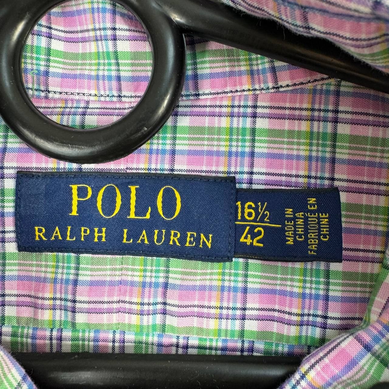 Polo Ralph Lauren Polo Ralph Lauren Plaid Button Up Shirt Long Sleeve 16.5 Size US M / EU 48-50 / 2 - 3 Thumbnail