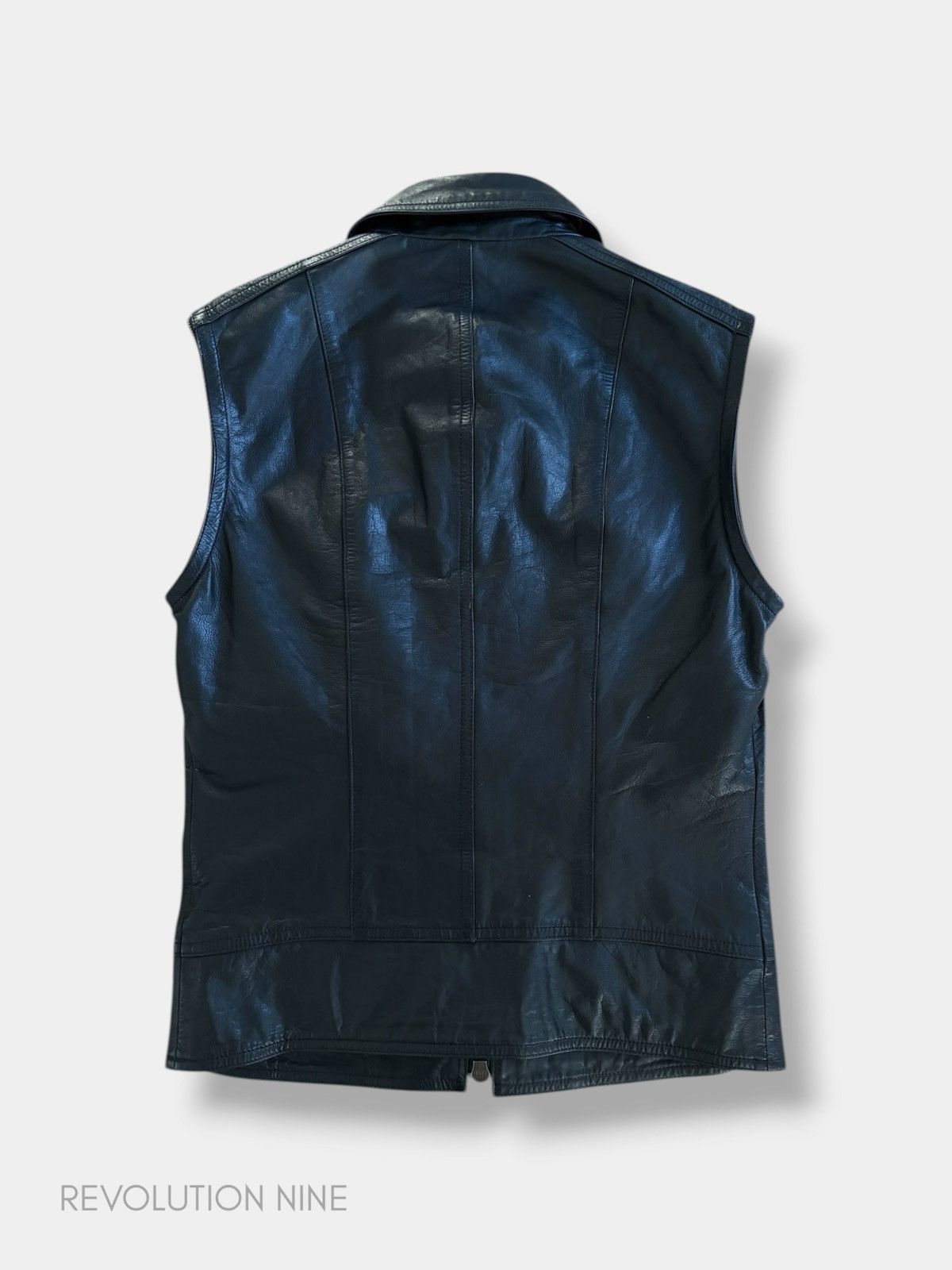 Shellac Shellac detachable sleeves black leather jacket Size US S / EU 44-46 / 1 - 5 Thumbnail