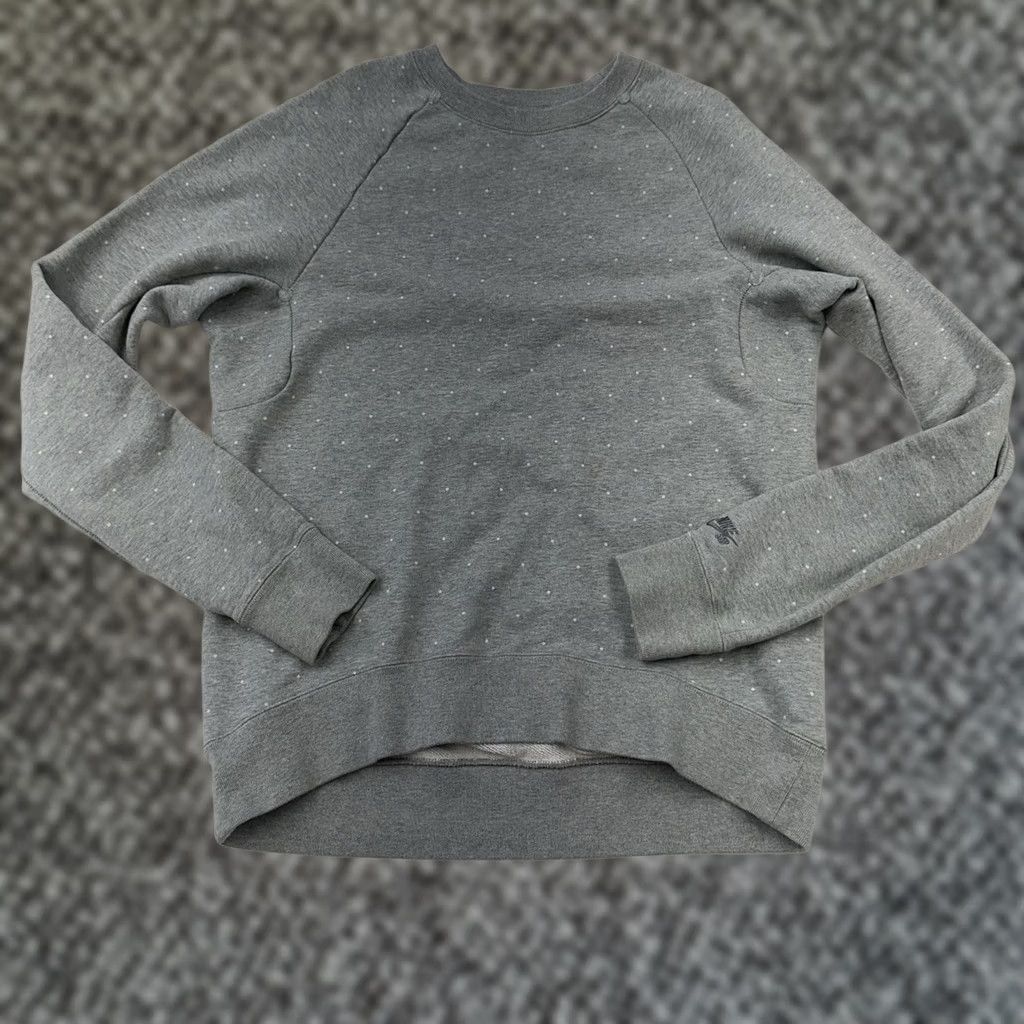 Nike Nike SB Sweatshirt Womens Large Pullover Everett Polka Dot Grunge Skater Gray Size L / US 10 / IT 46 - 1 Thumbnail