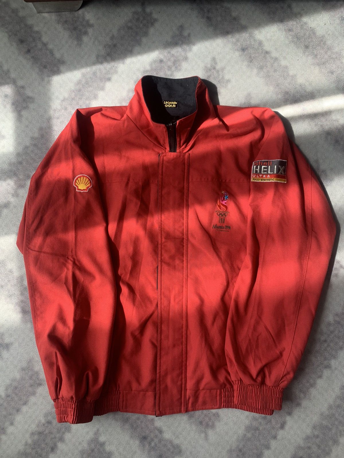 USA Olympics × Vintage Vintage 1996 Atlanta Olympics Shell Jacket Size US XL / EU 56 / 4 - 1 Thumbnail