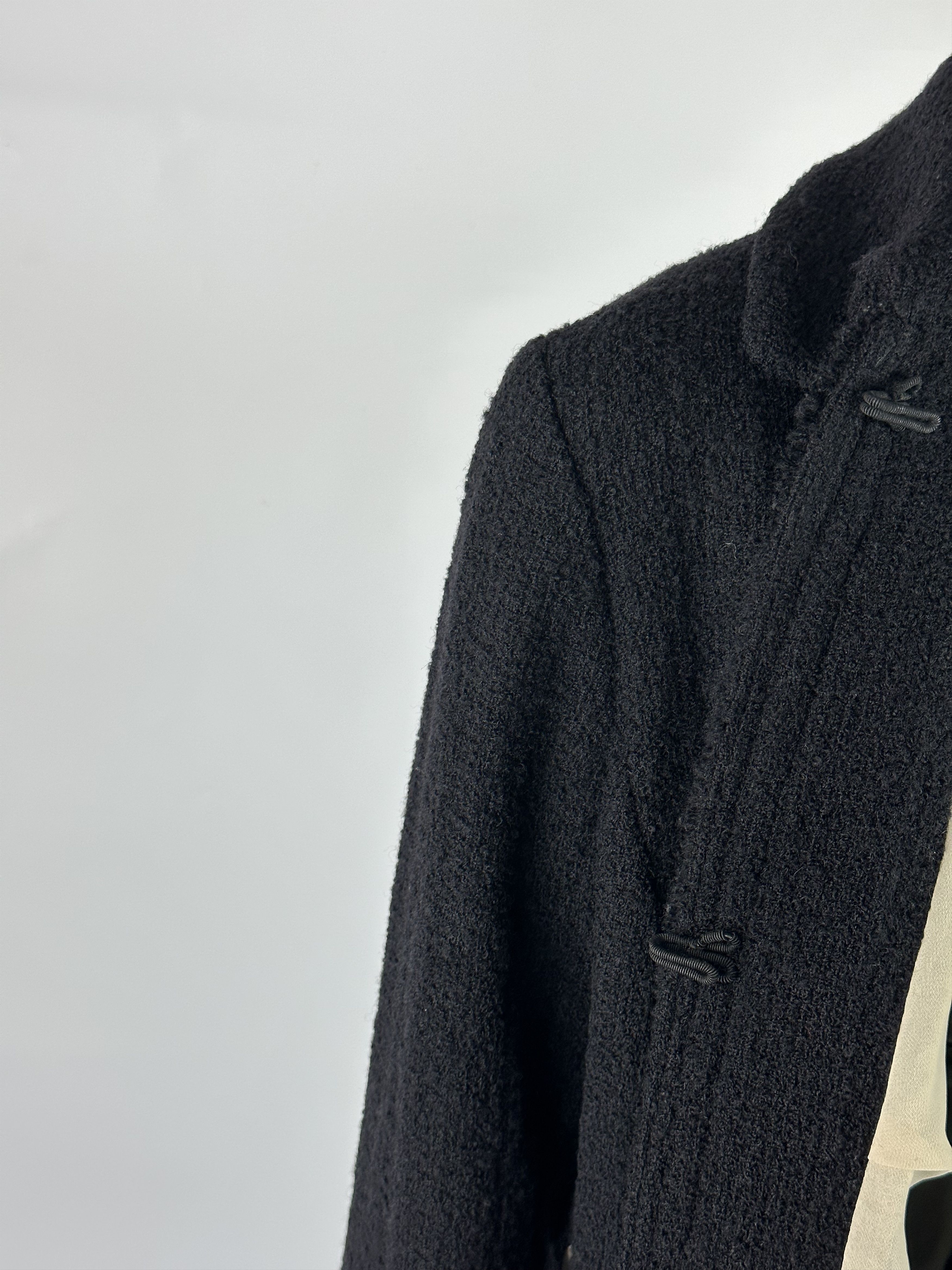 DOROTHEE SCHUMACHER Dorothee Schumacher Black Wool Coat Size M / US 6-8 / IT 42-44 - 8 Thumbnail