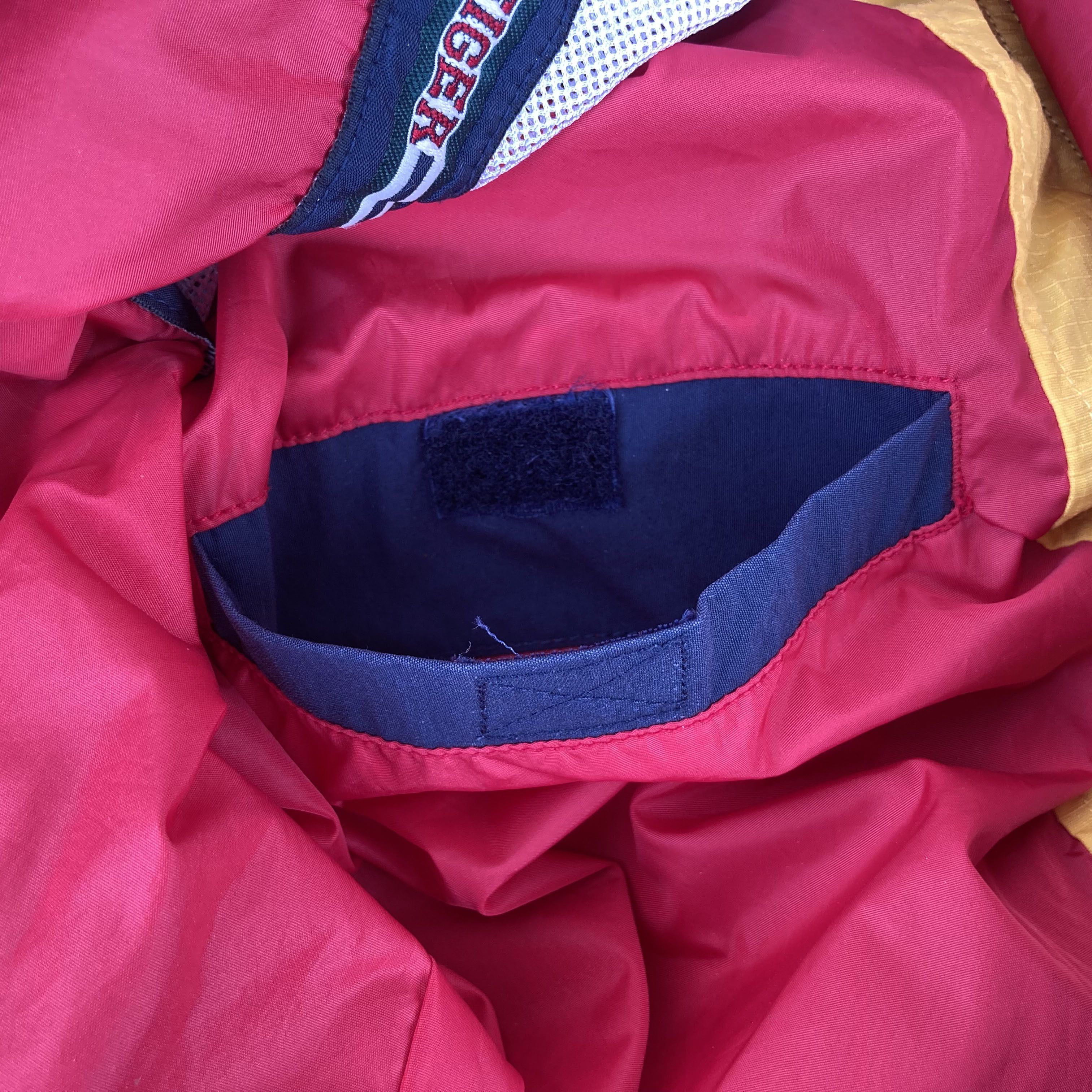 Tommy Hilfiger × Vintage Vtg Tommy hilfiger Hooded 90s Streetwear M Jacket Sweater Size US M / EU 48-50 / 2 - 11 Thumbnail