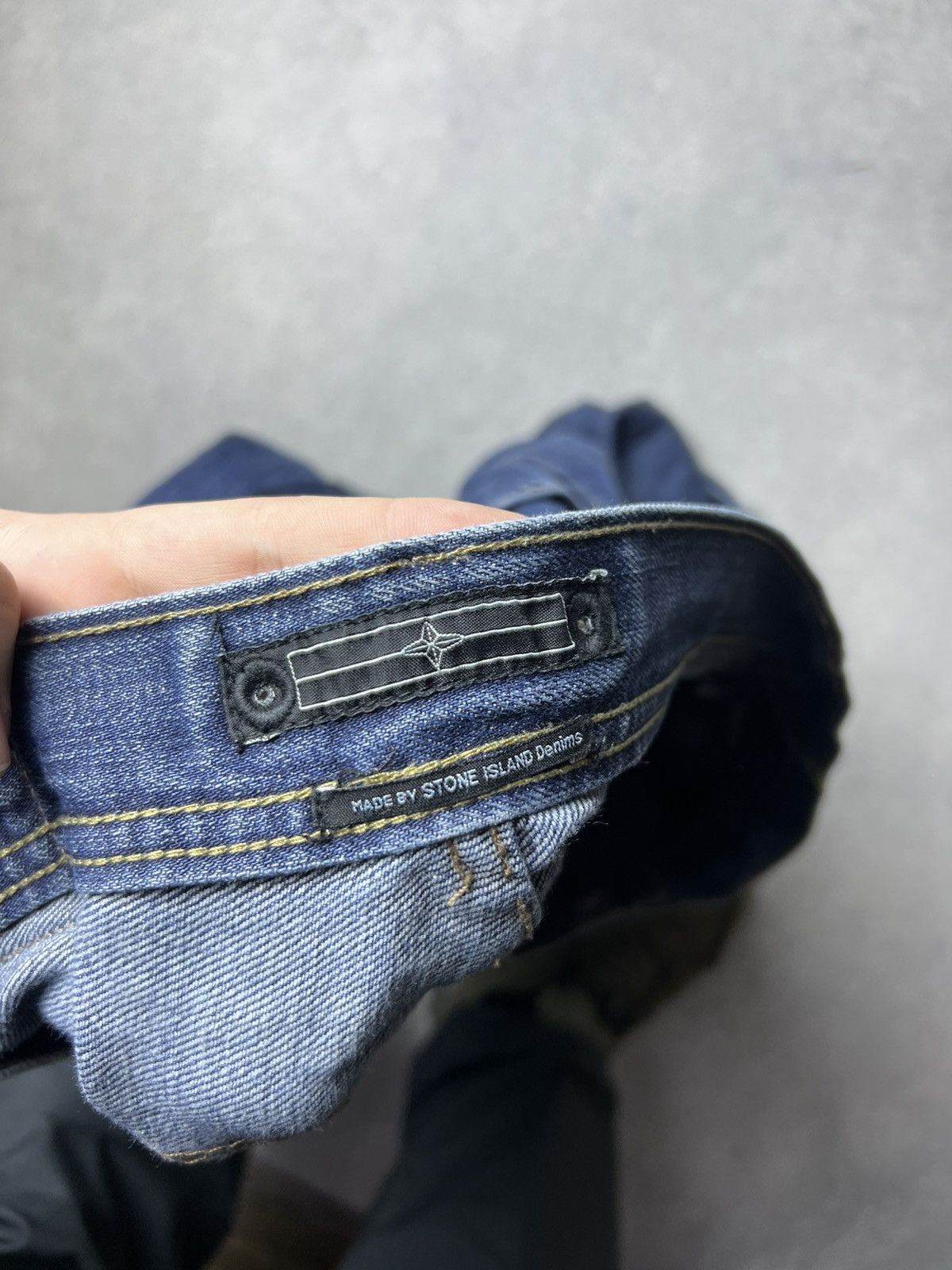Massimo Osti Vintage Stone Island Jeans Denim Pants Rare S.I Denims Size US 38 / EU 54 - 6 Thumbnail