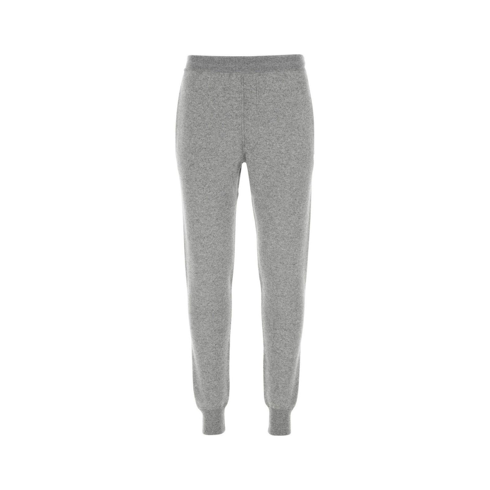 Prada PRADA Melange Gray Stretch Cashmere Blend Joggers New & Auth Size US 32 / EU 48 - 1 Thumbnail