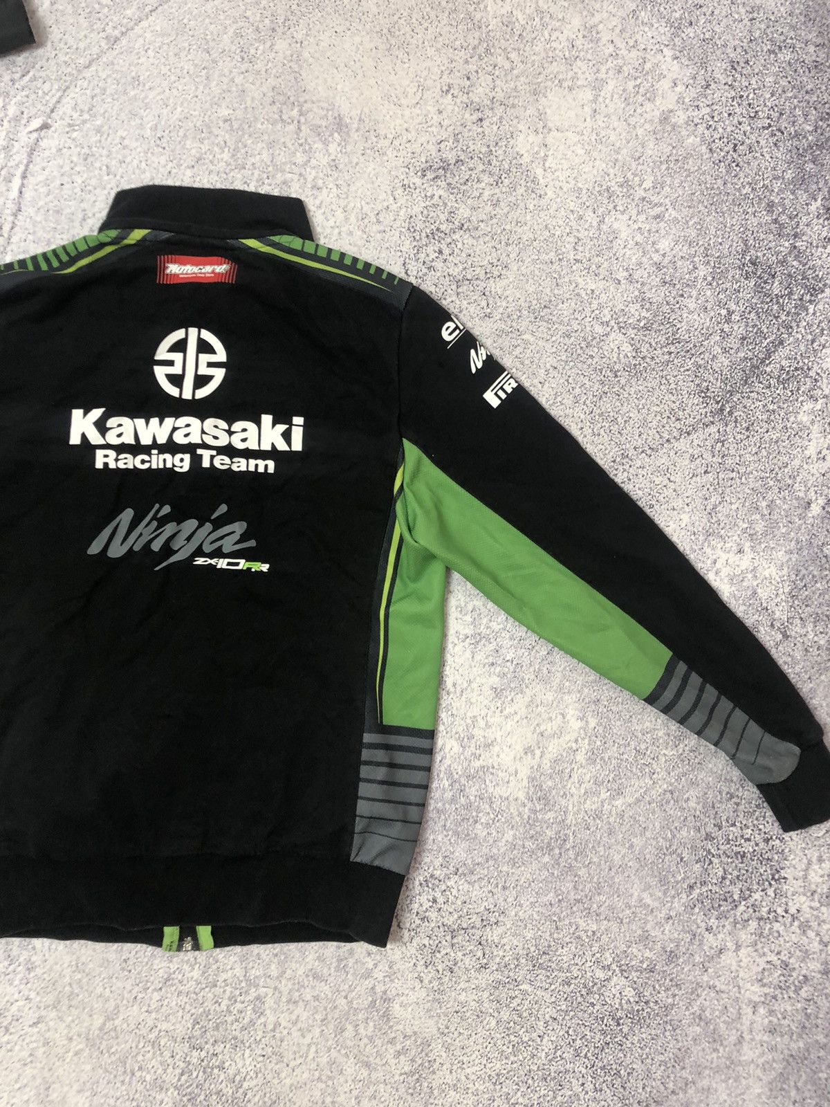 Vintage Men’s sweater Kawasaki recing Team size S Moto vintage Size US S / EU 44-46 / 1 - 9 Thumbnail