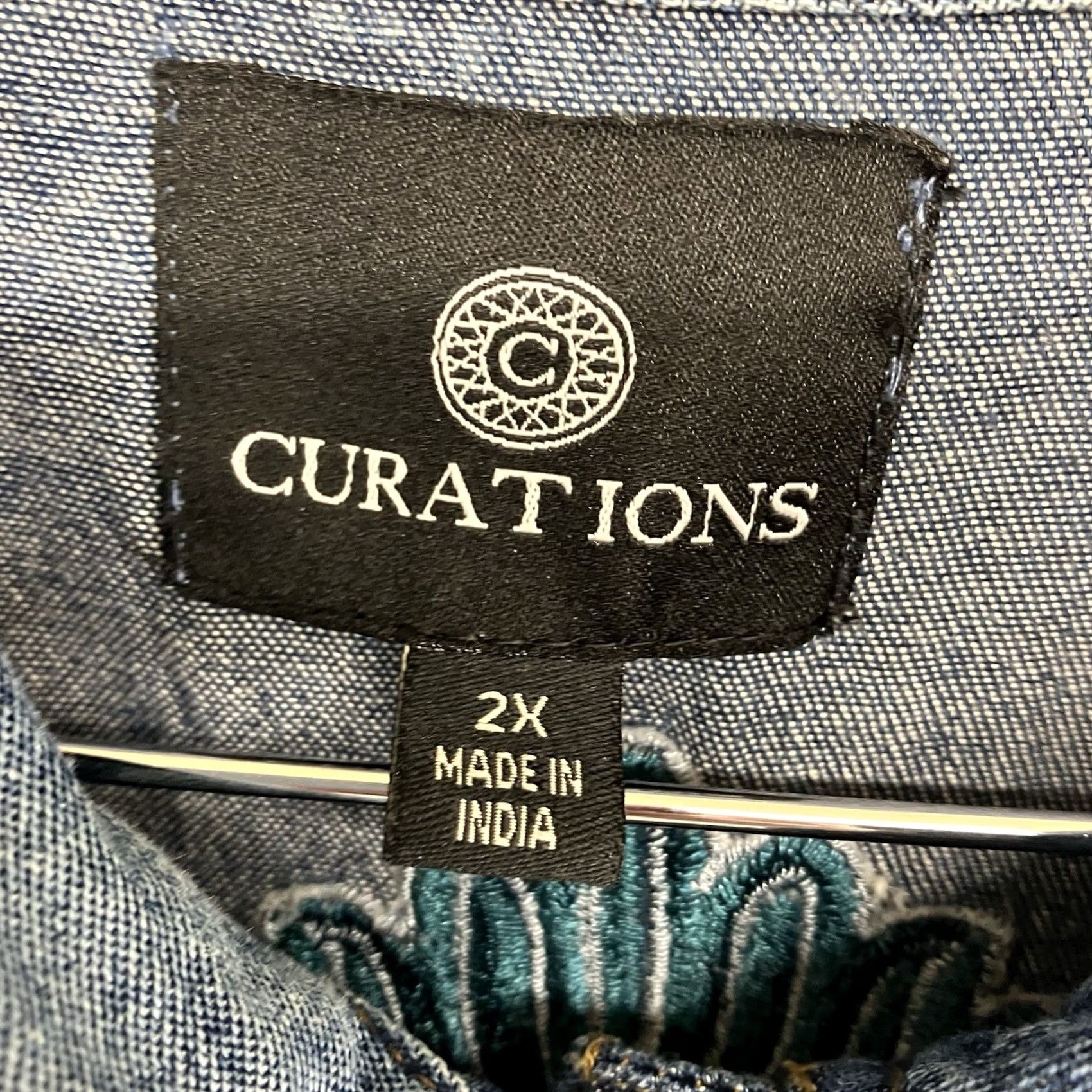 Denime VINTAGE No (adjust if vintage) - Sorry, cannot determine vintage status from provided data. Size XXL / US 16-18 / IT 52-54 - 6 Thumbnail