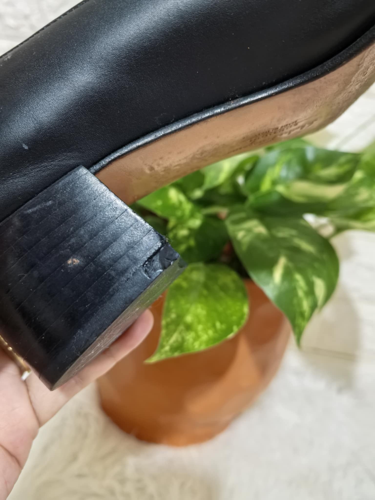 Salvatore Ferragamo × Vintage SALVATORE FERRAGAMO LEATHER PUMPS /HEELS Size US 6 / IT 36 - 9 Thumbnail