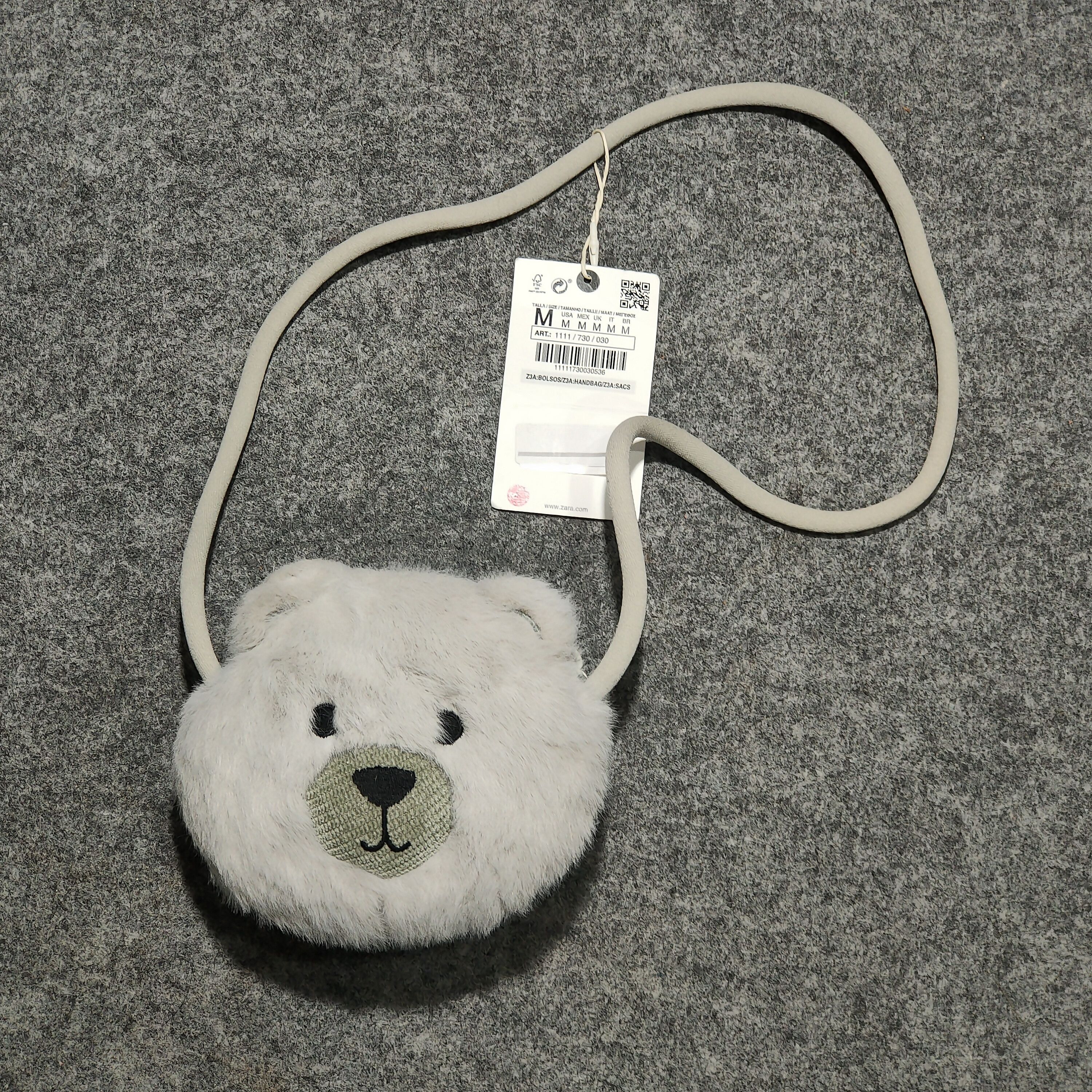 Zara 🔥Zara teddy bag Size ONE SIZE - 1 Thumbnail