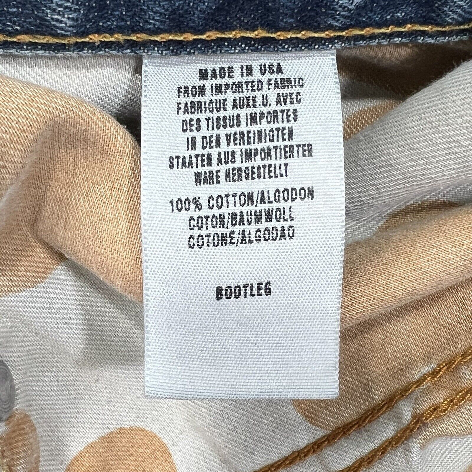 Lucky Brand Vintage Lucky Brand Gene Montesano Boot Cut Denim Jeans USA Size US 36 / EU 52 - 4 Thumbnail