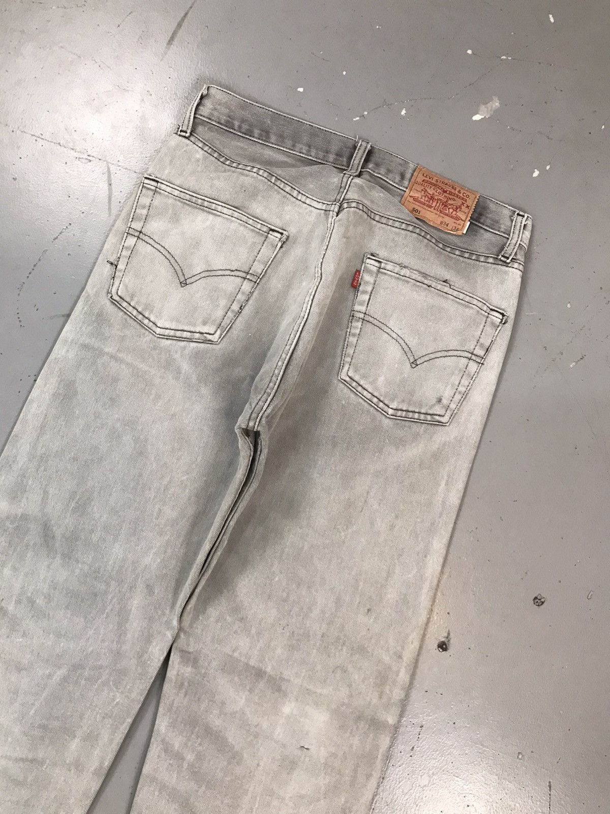 Levi's × Vintage Vintage faded Levi’s Strauss & co. Distressed red tab denim Size US 32 / EU 48 - 11 Thumbnail