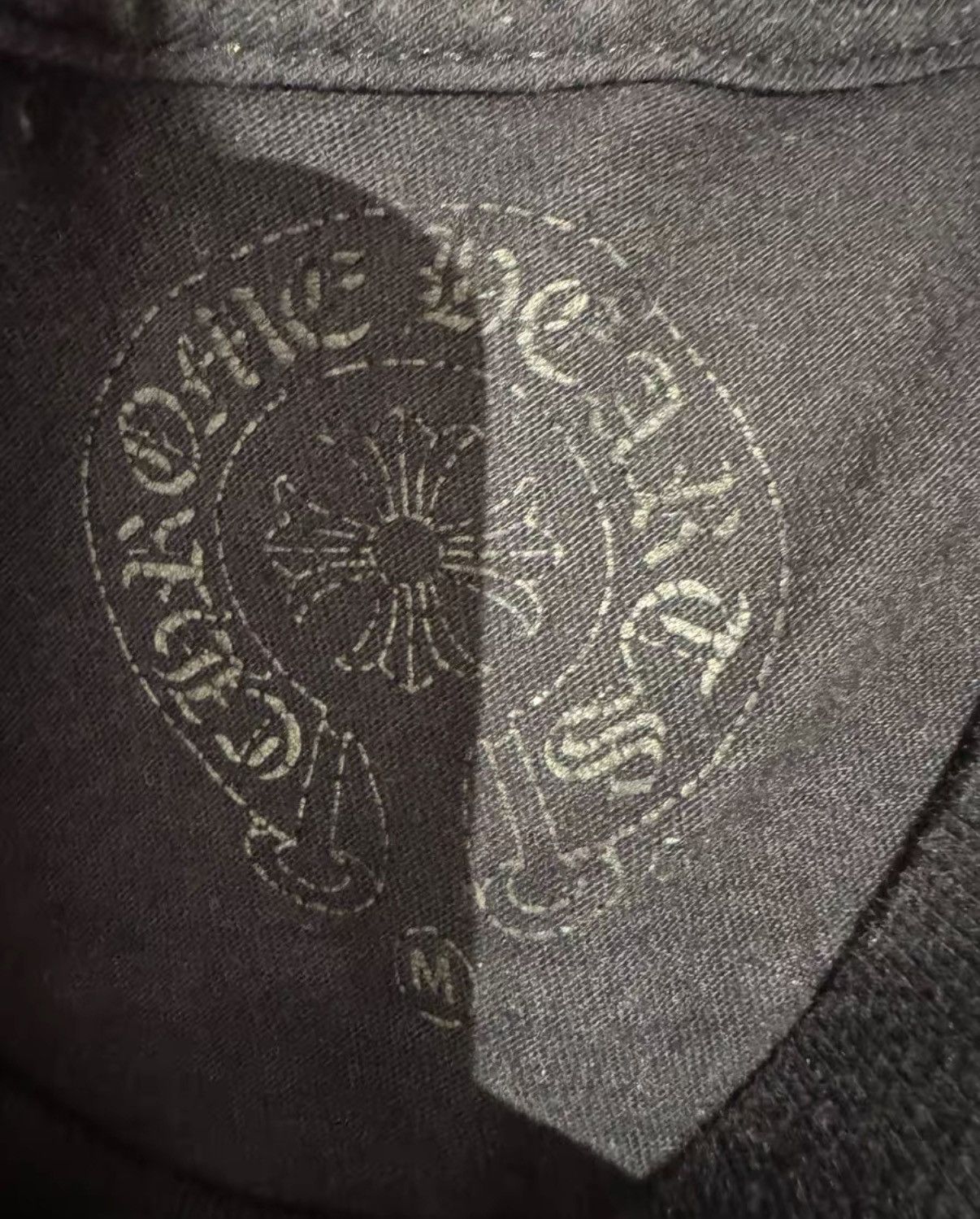 Chrome Hearts Chrome Hearts Large Foiled Silver Horseshoe Back T-Shirt Size US M / EU 48-50 / 2 - 3 Thumbnail