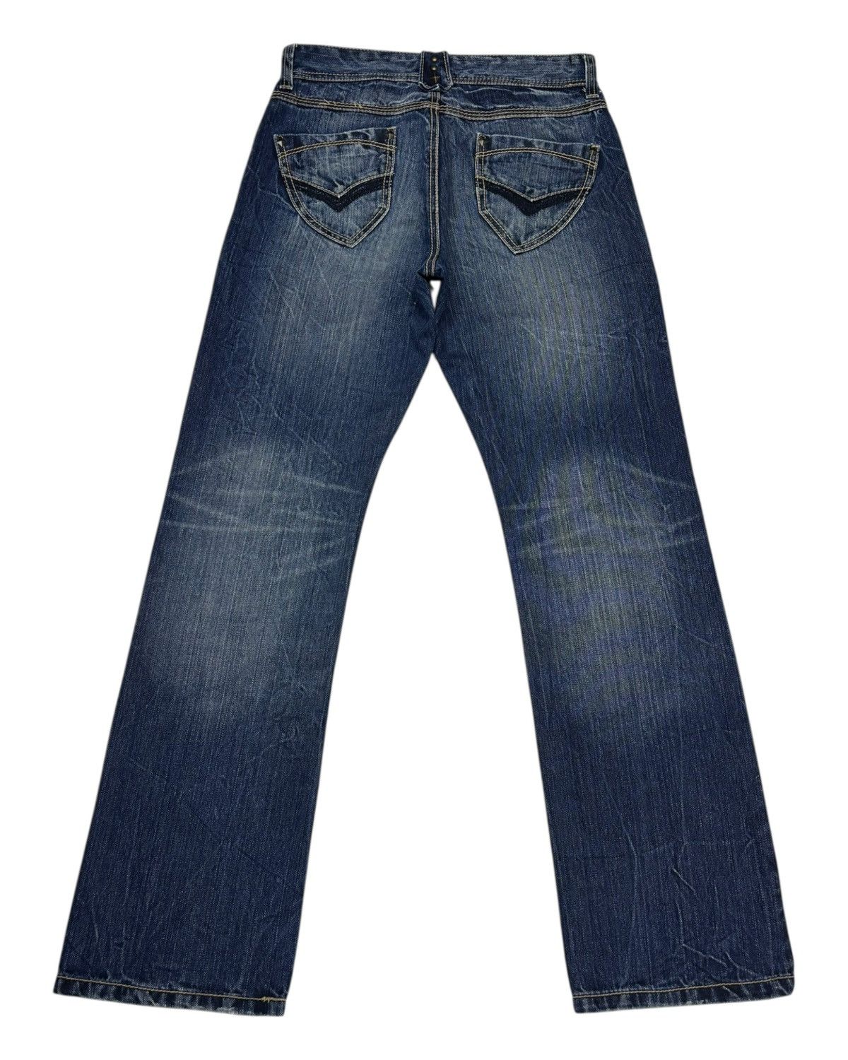 Hysteric Glamour × Undercover Vintage Japanese Diaria Punk Distressed Denim Jeans Size US 28 / EU 44 - 2 Thumbnail