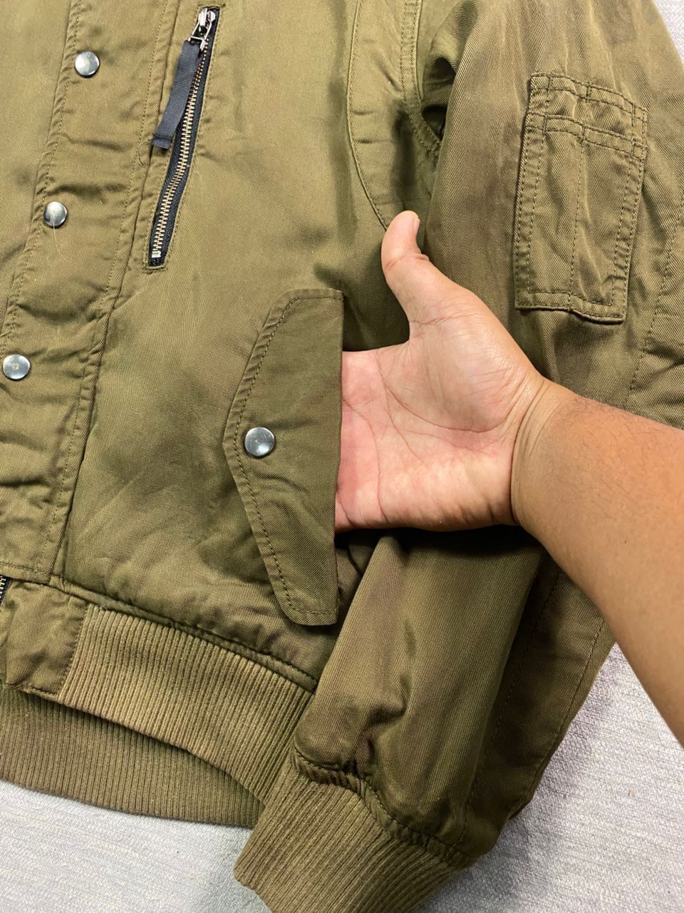 If Six Was Nine × Le Grande Bleu (L.G.B.) × RAGEBLUE Rageblue Jacket Military Style Size US M / EU 48-50 / 2 - 2 Thumbnail
