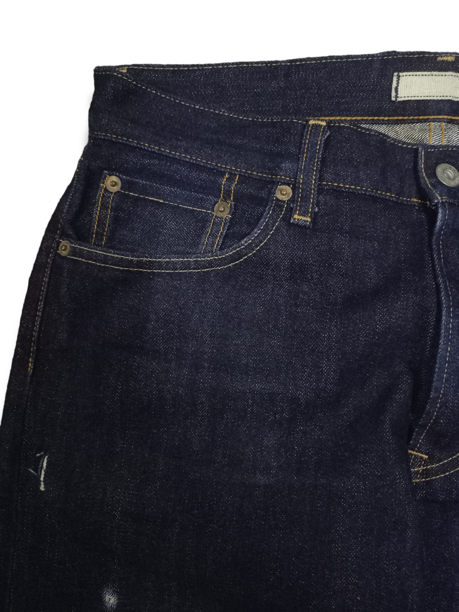 Uniqlo Vintage Uniqlo Selvedge Raw Denim Distressed Jeans Size US 33 - 4 Thumbnail