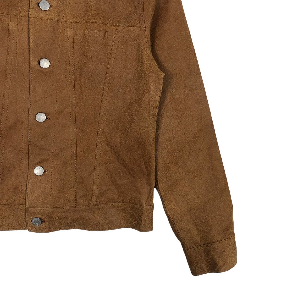 Japanese Brand 🔥Vintage Soft Leather Jacket Cropped RU Japan Issey Miyake Size US M / EU 48-50 / 2 - 5 Thumbnail