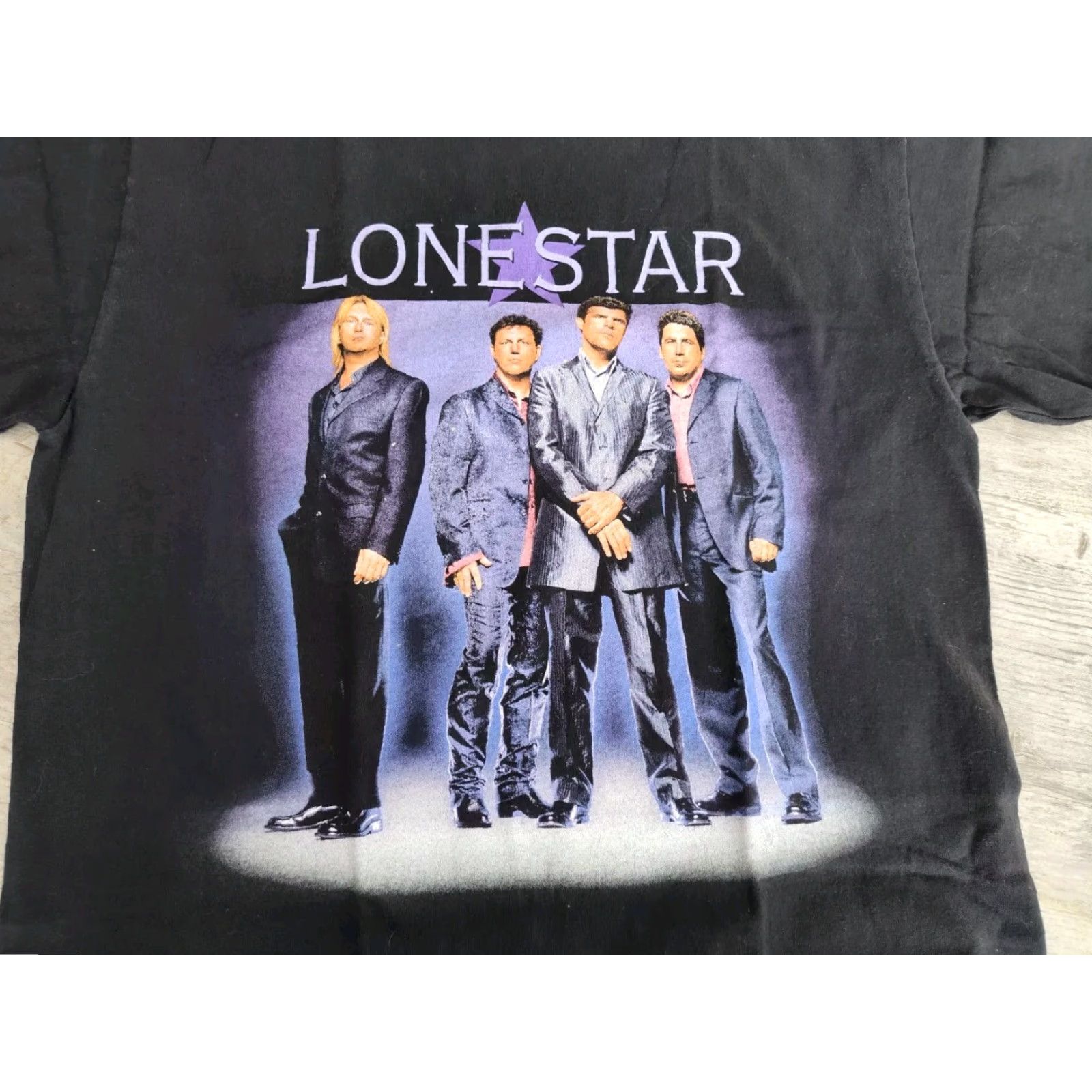 Doublet VINTAGE Lonestar Band Tour Tee Shirt Black 2001 Double-Sided T-Shirt Unisex Adults Small/Medium Size US S / EU 44-46 / 1 - 3 Thumbnail
