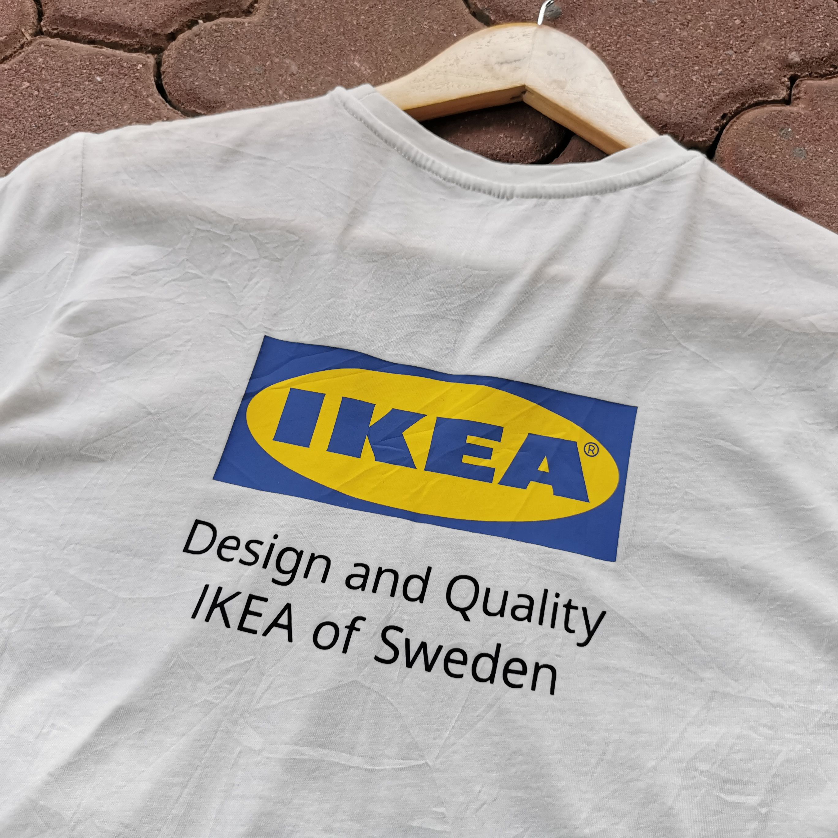 Designer × Ikea Ikea of Sweden Bar Code Tshirt Size US M / EU 48-50 / 2 - 2 Thumbnail