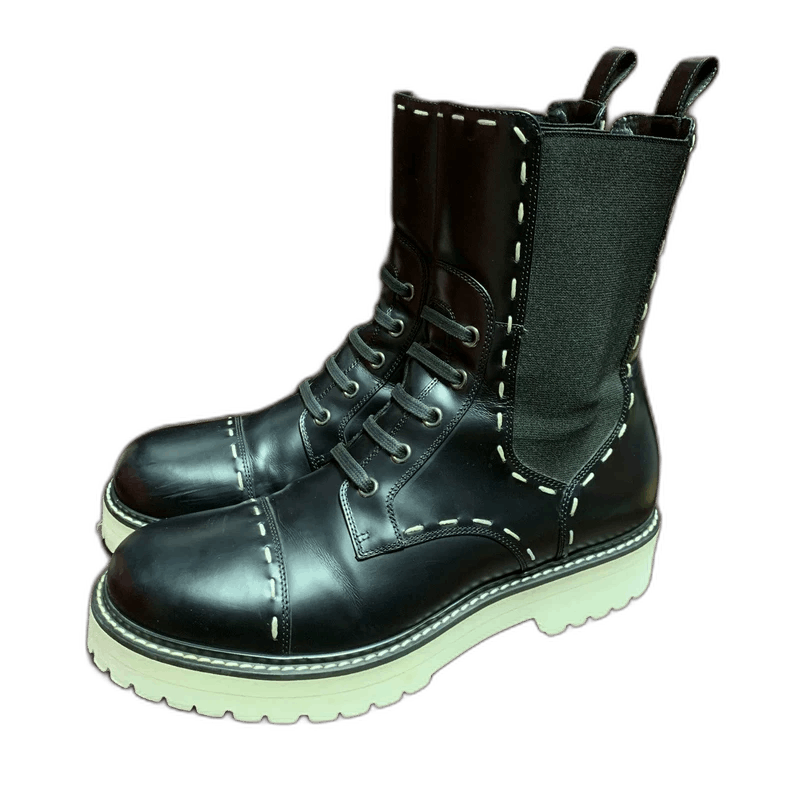 Dolce & Gabbana Dolce & Gabbana Women's Knee High Boots Size US 9 / IT 39 - 1 Thumbnail