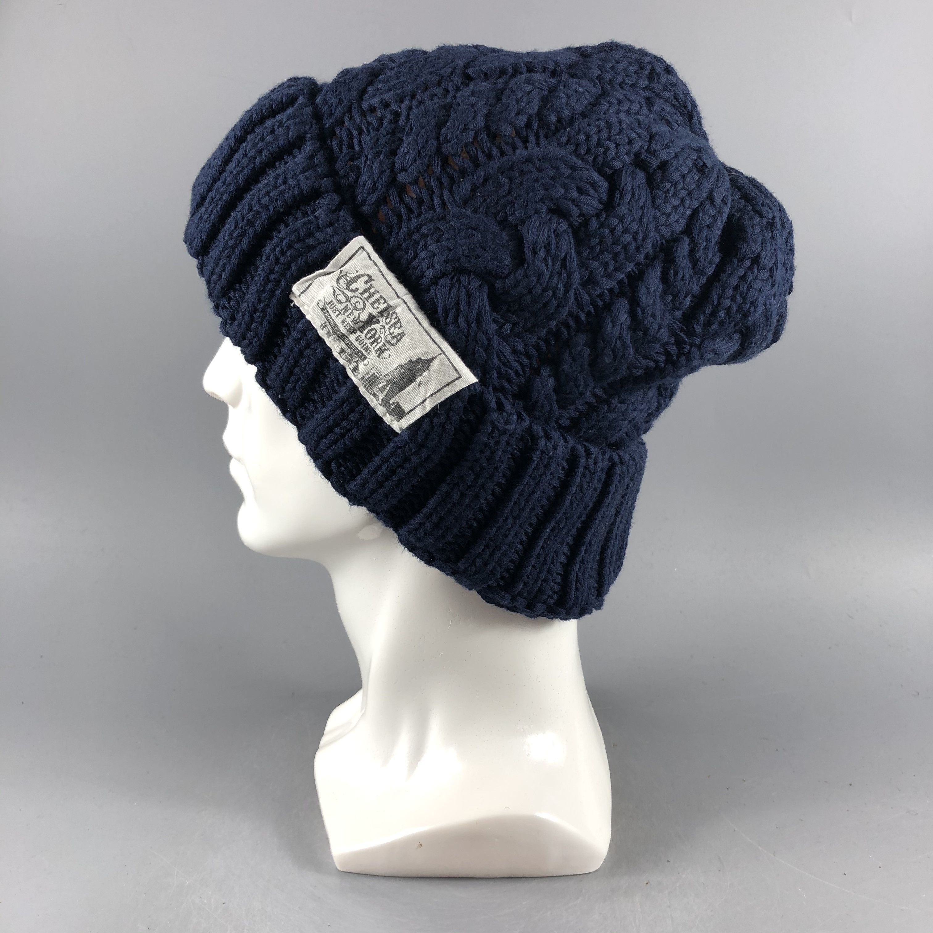 image of Chelsea New York Beanie Snow Hat Snow Cap -D768, Men's