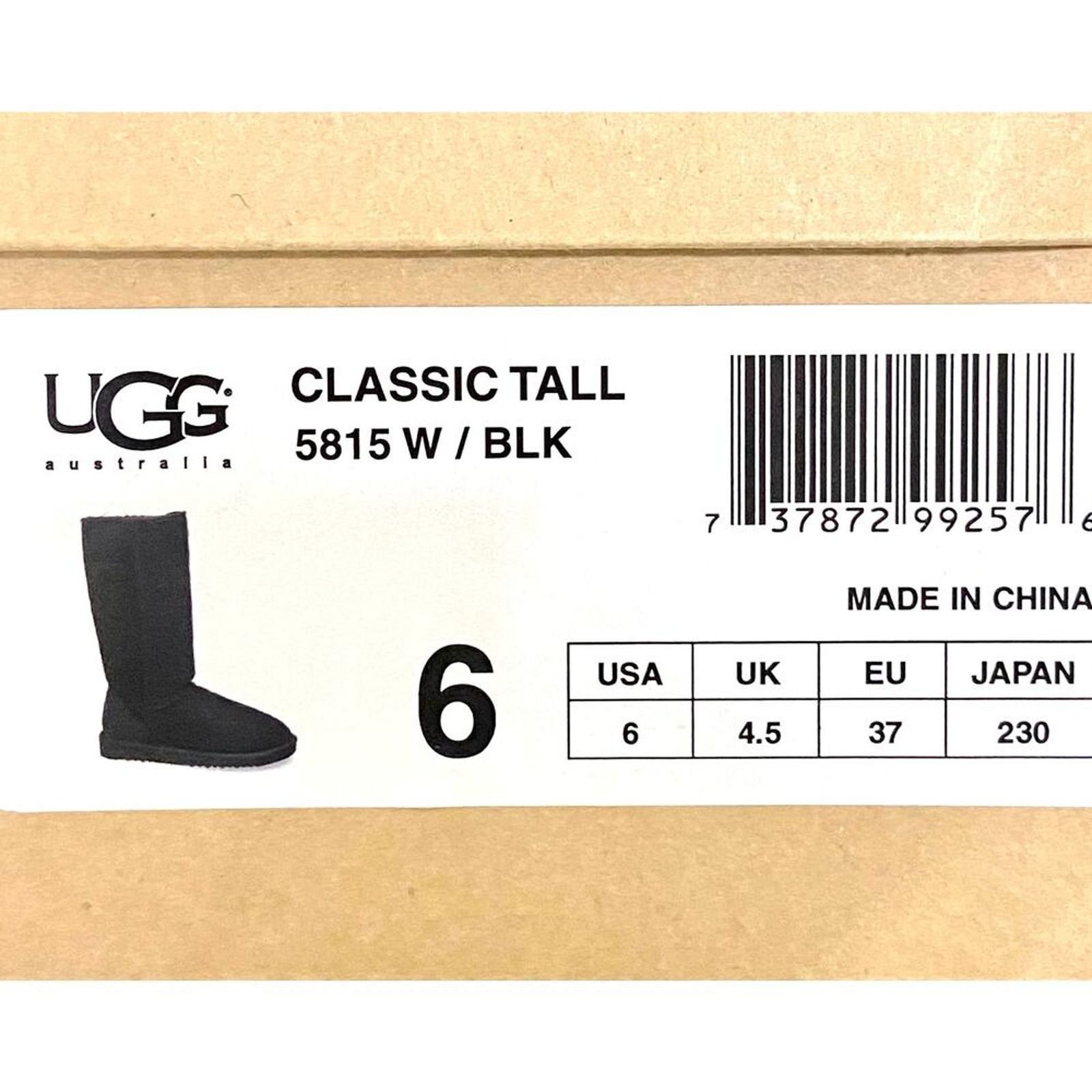 Ugg UGG Black Classic Tall Suede Winter Boots Women's Size 6 Size US 6 / IT 36 - 8 Thumbnail