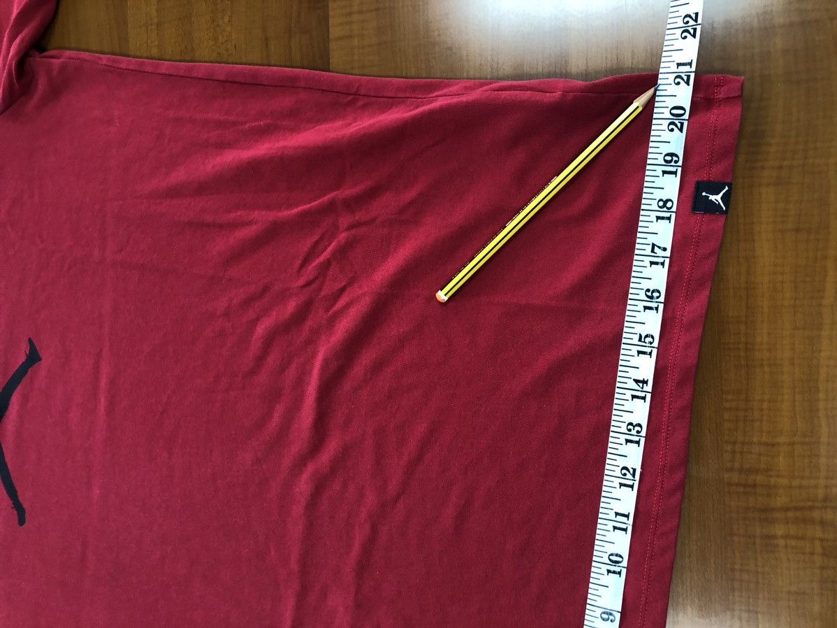 Jordan Brand Nike Air Jordan Red Tshirt Tee Size US L / EU 52-54 / 3 - 21 Thumbnail