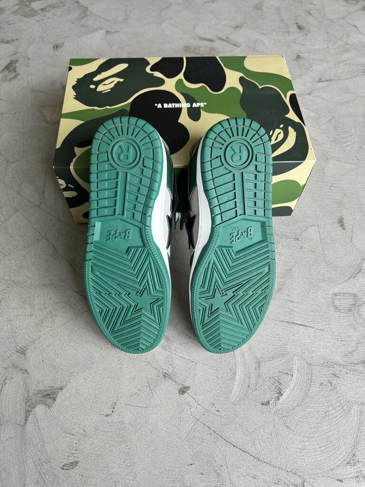 Bape Bape Sk8sta Sneaker Green/Grey Sz. 10 Size US 10 / EU 43 - 4 Thumbnail