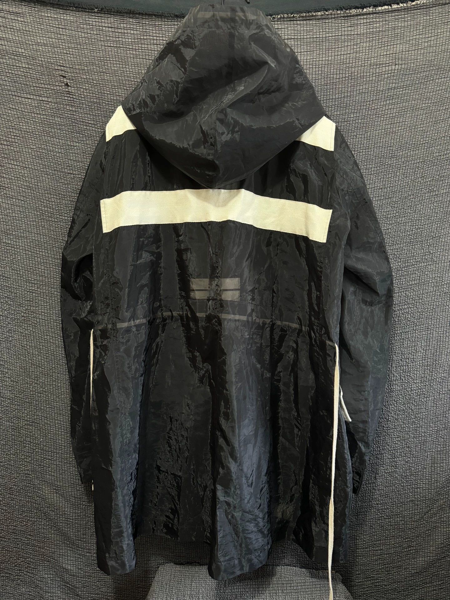Rick Owens Rick Owens 13ss Runway Sheer Tape Fishtail Coat G-Dragon Size US M / EU 48-50 / 2 - 5 Thumbnail