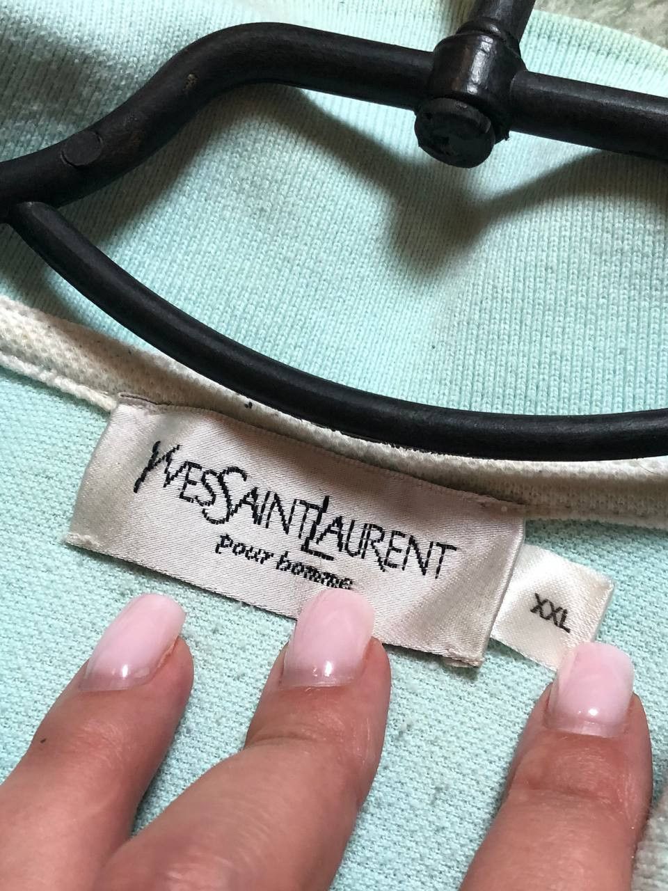 Yves Saint Laurent Vintage polo luxury Yves Saint Laurent T-Shirt Y2K size XXL Size US XXL / EU 58 / 5 - 2 Thumbnail