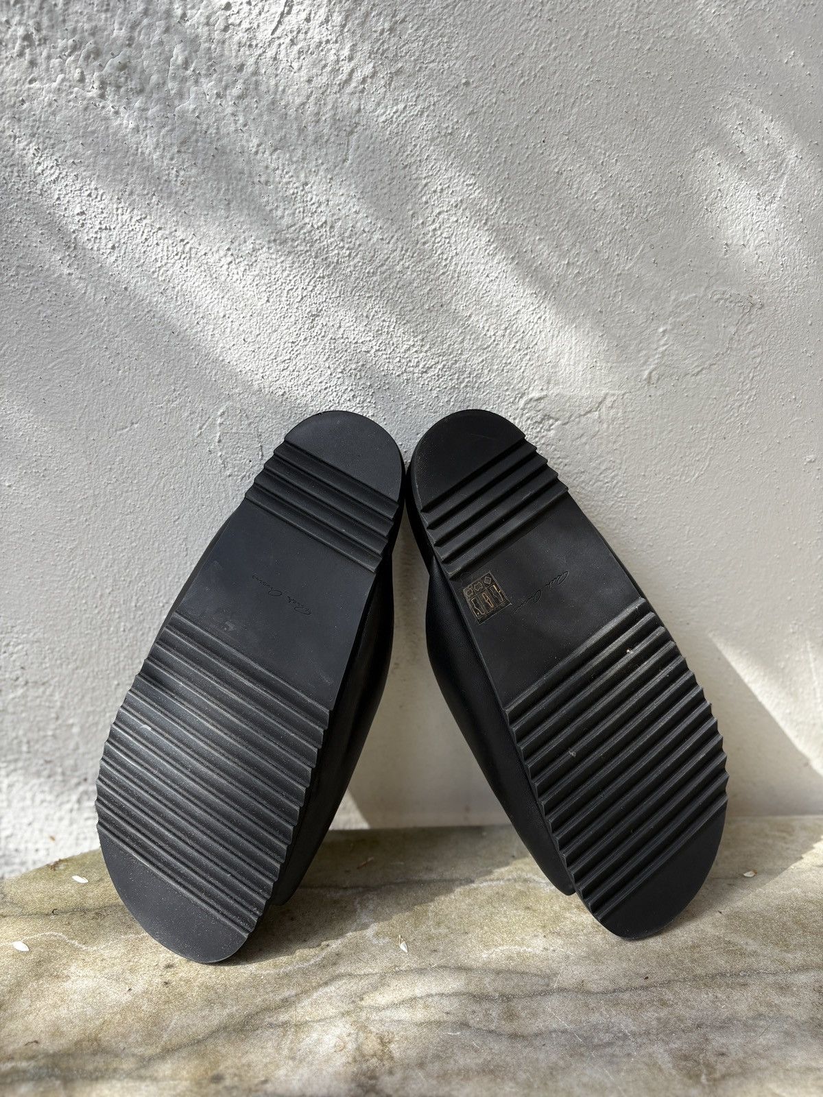 Rick Owens Rick Owens Leather Slippers Size US 8 / EU 41 - 6 Thumbnail