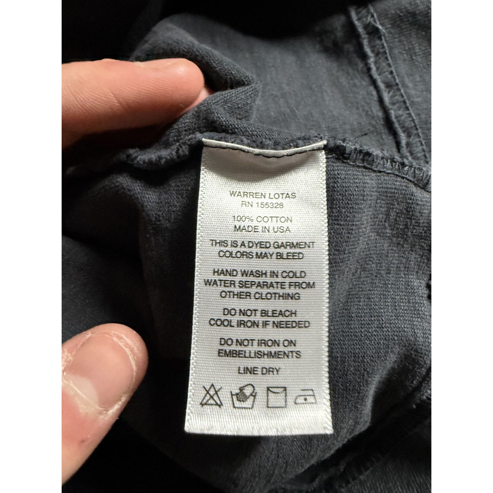 Warren Lotas Warren Lotas Tee New York Grey Used Large Size US L / EU 52-54 / 3 - 3 Thumbnail