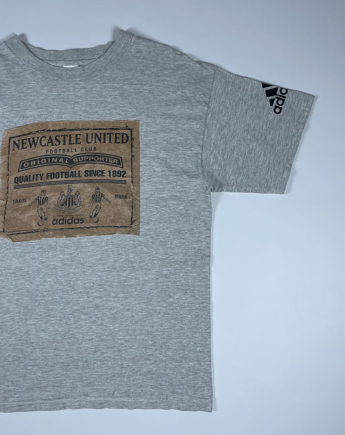 Adidas × Vintage Vintage Adidas Newcastle United Soccer T-Shirt Size US M / EU 48-50 / 2 - 2 Thumbnail
