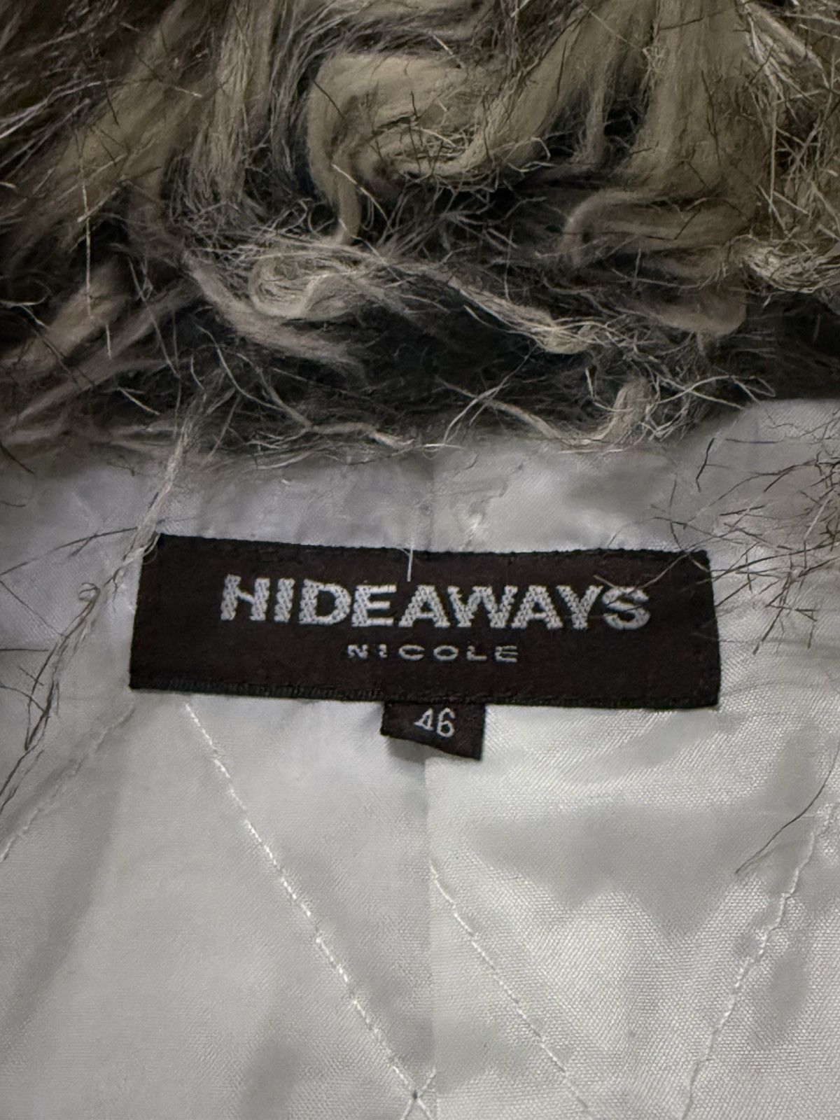 Japanese Brand Hideaways Nicole Fur Trimmed Rock Star Denim Jacket Size US S / EU 44-46 / 1 - 18 Thumbnail
