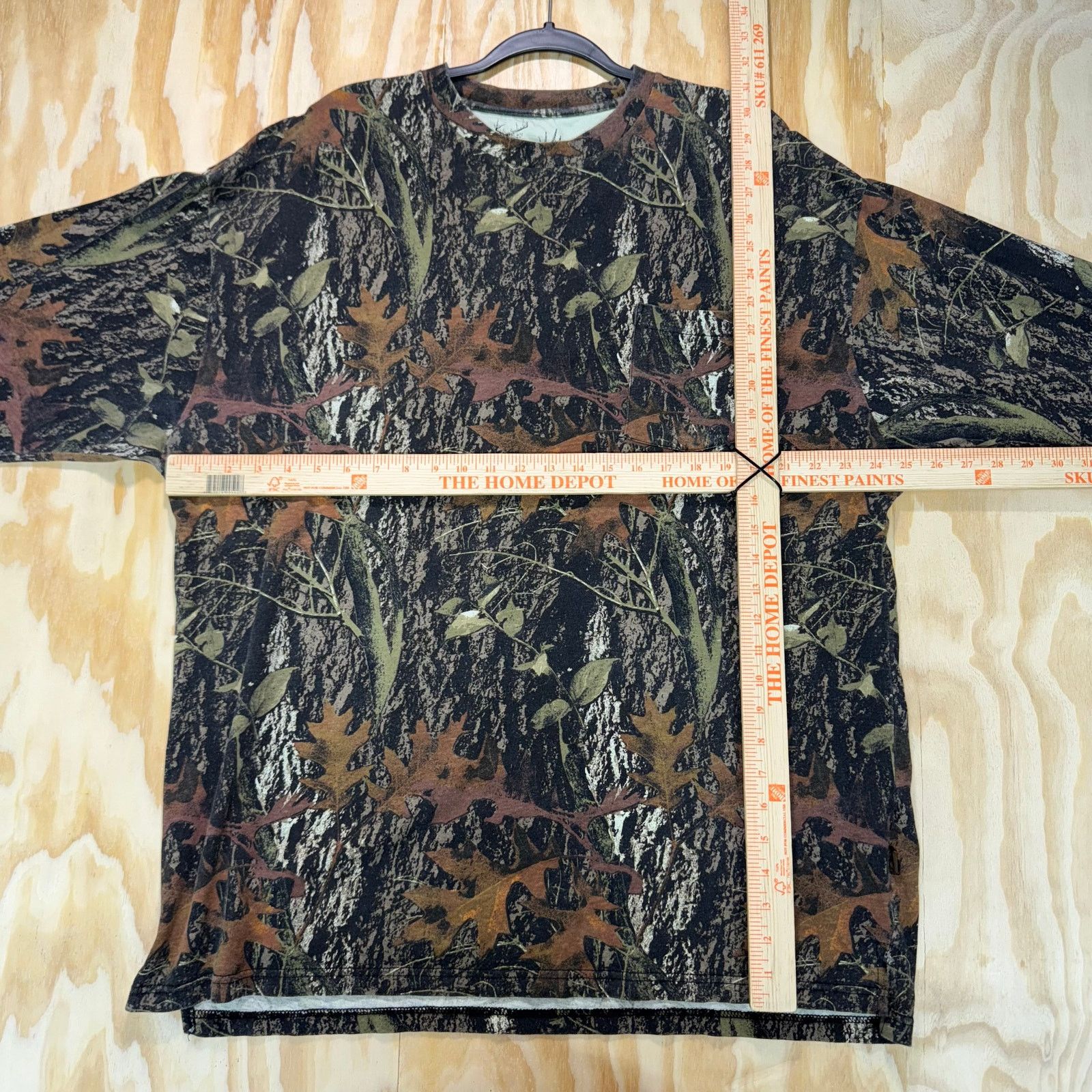 Realtree vintage y2k Canyon Trail real tree aop camo pocket LS tshirt Size US XXL / EU 58 / 5 - 2 Thumbnail
