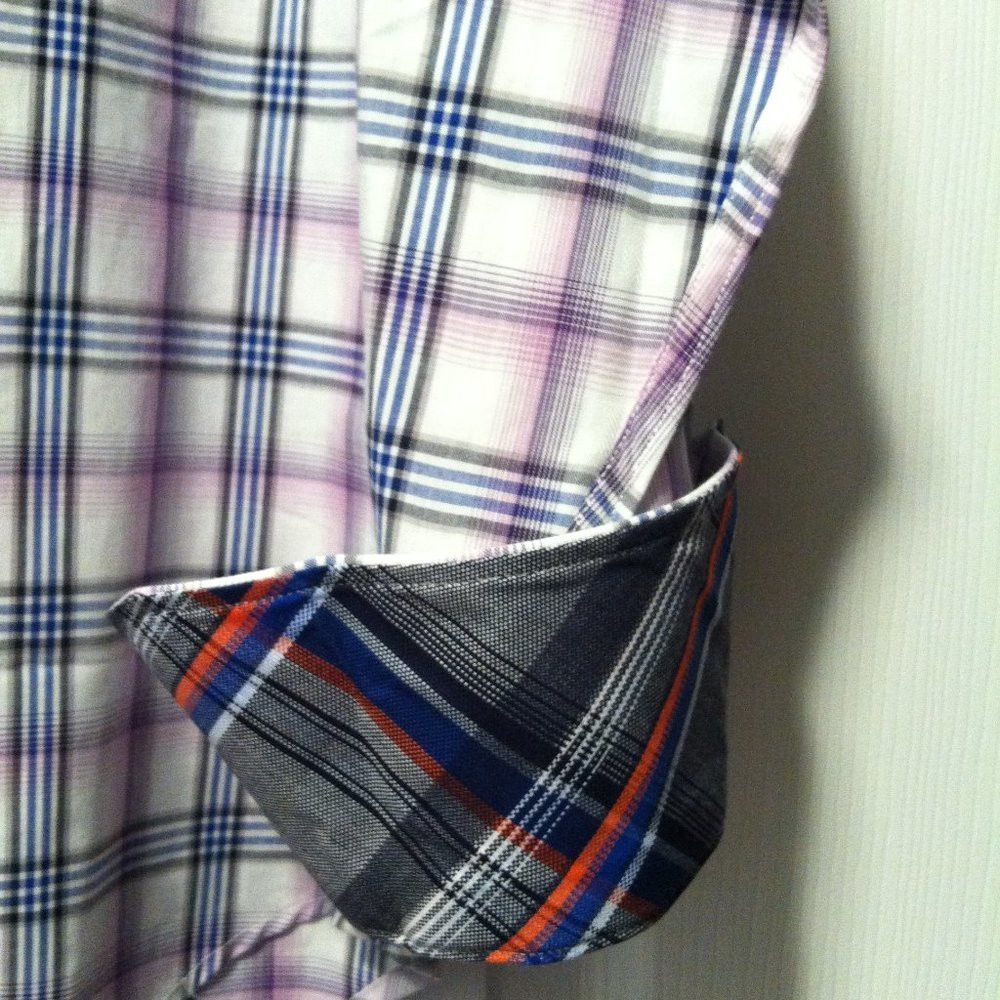 Thomas Dean THOMAS DEAN MENS NEW 100%COTTON CASUAL SHIRT SIZE: M Size US M / EU 48-50 / 2 - 5 Thumbnail